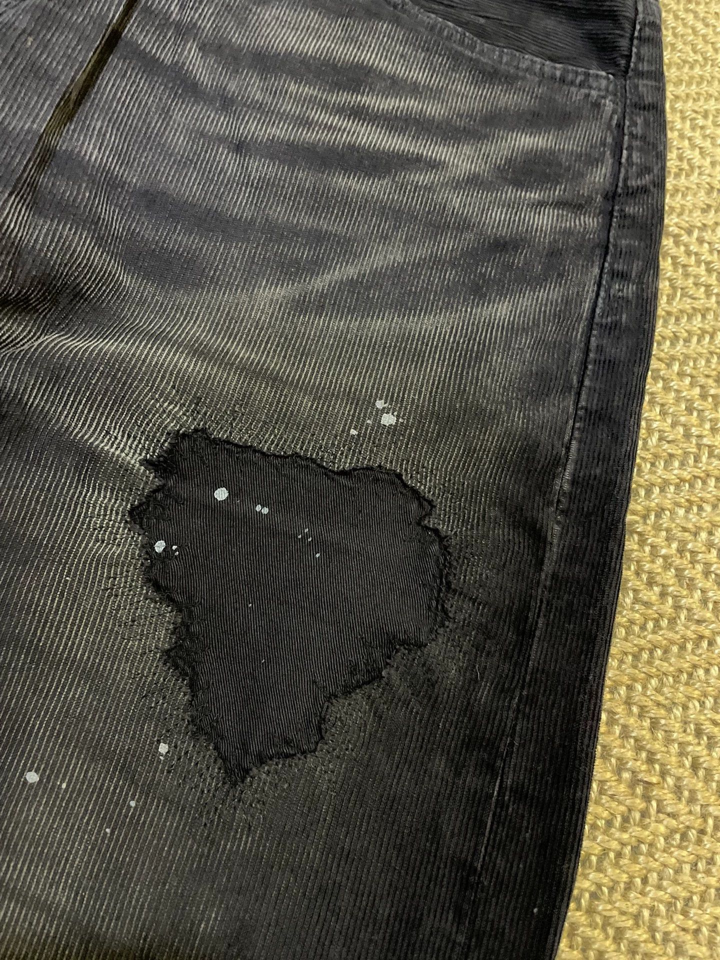 Vanquish VANQUISH x FRAGMENT DENIM Washed Corduroy Pants W32 Black Size US 32 / EU 48 - 5 Thumbnail