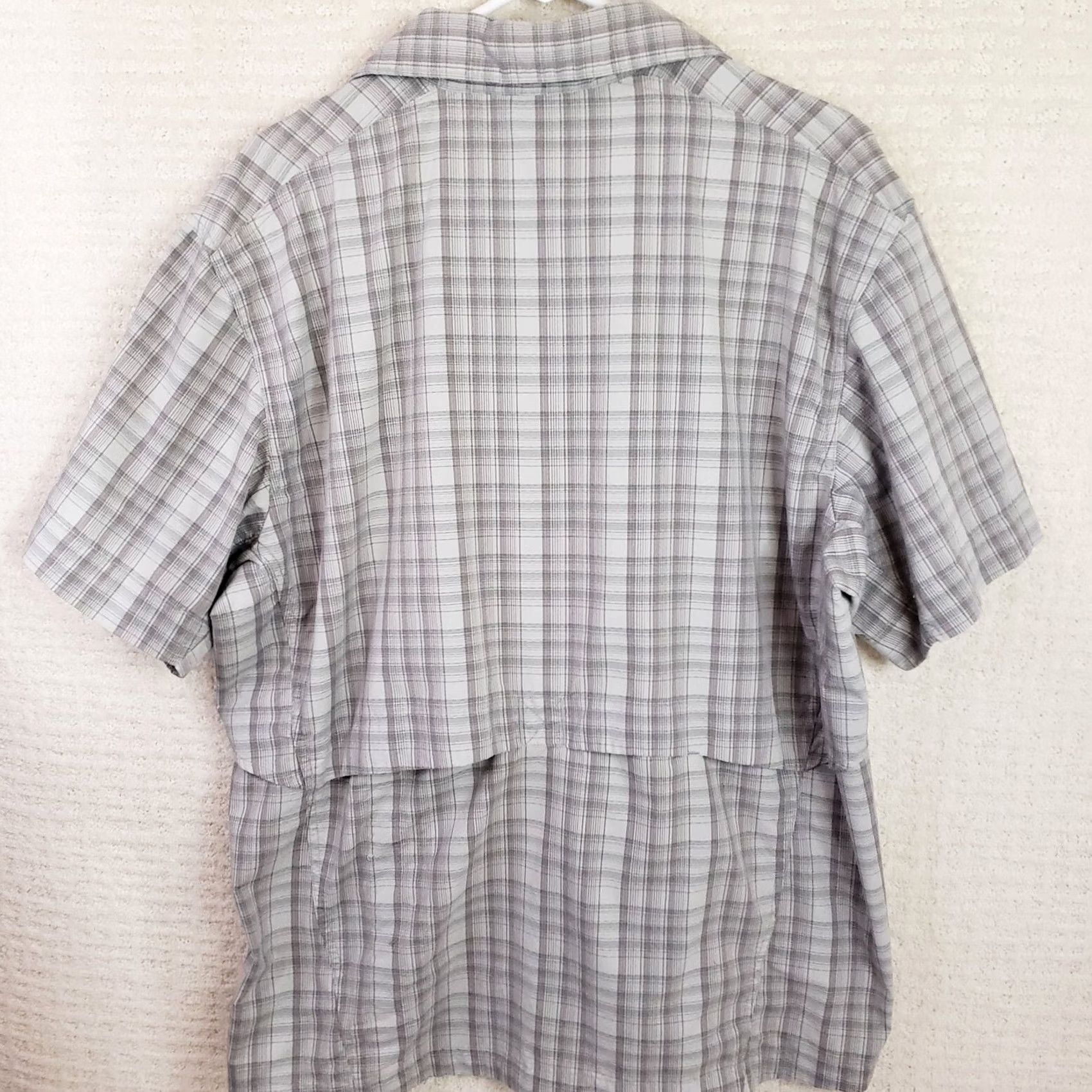 Mountain Hardwear Mountain Hardwear Shirt Mens XL Plaid Short Sleeve Button Up Hiking Outdoors Size US XL / EU 56 / 4 - 6 Thumbnail
