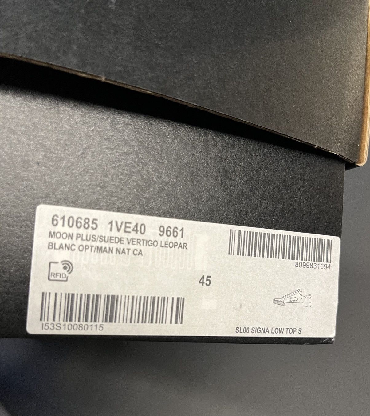 Saint Laurent Paris Super Runway Brand New Saint Laurent Logo Moon Plus Sneaker Size US 11.5 / EU 44-45 - 20 Thumbnail