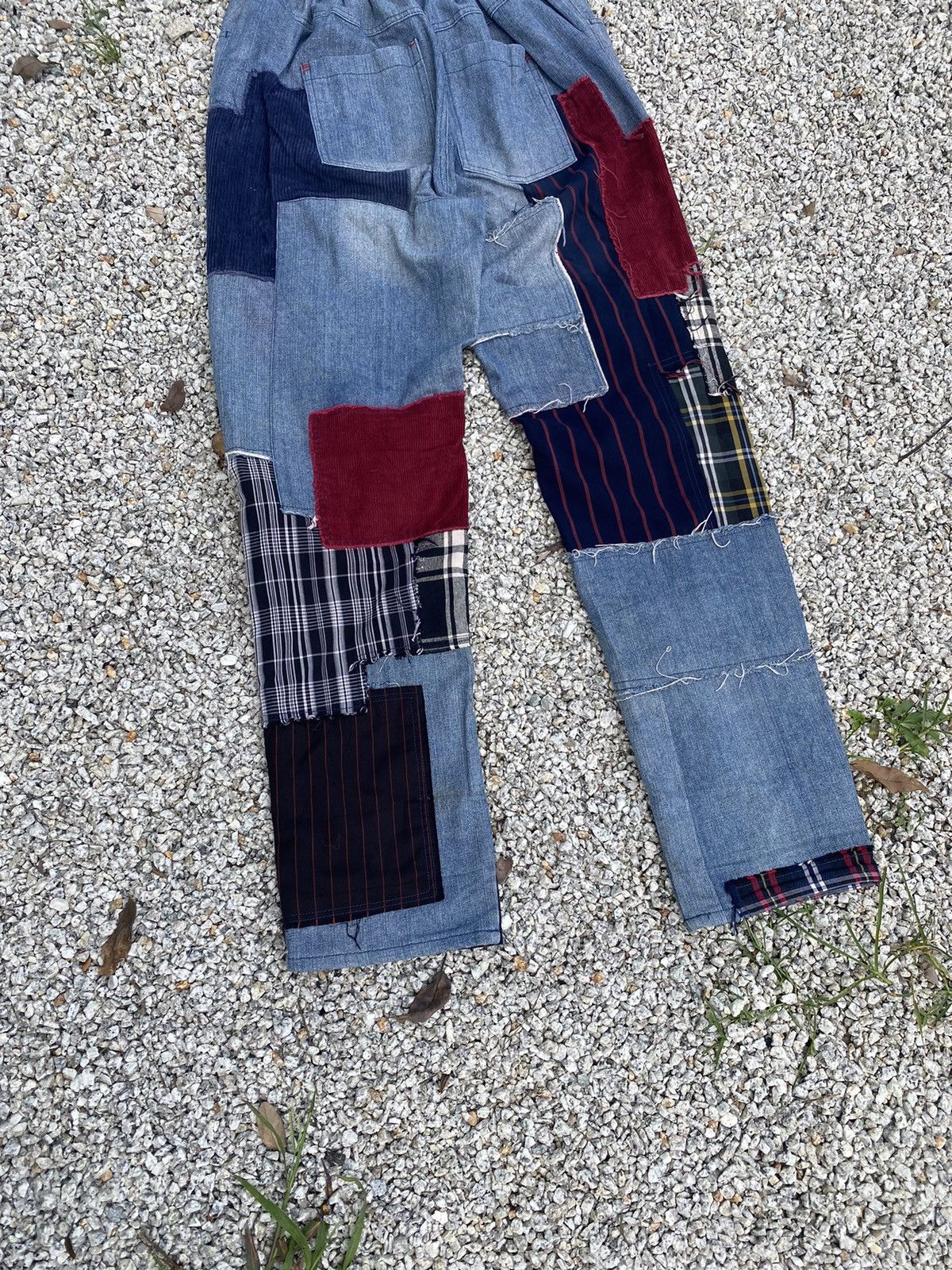 Vintage Vintage Patchwork Kohaku Jeans Pant Size US 33 - 9 Thumbnail