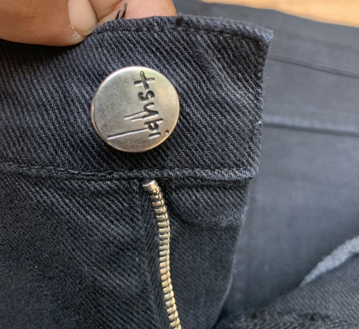 Ksubi Vintage Tsubi Before Ksubi Black Skinny Jeans Pants Size 29" - 16 Thumbnail