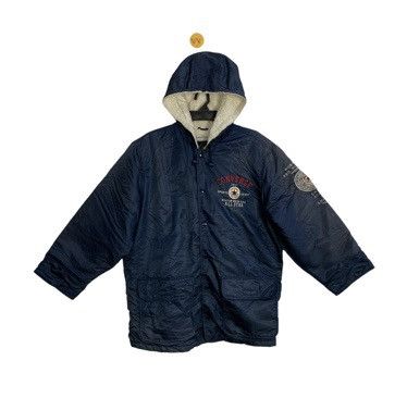 Converse 90s All Star Chuck Taylor Sherpa Hooded Jacket Padded Size US M / EU 48-50 / 2 - 2 Thumbnail