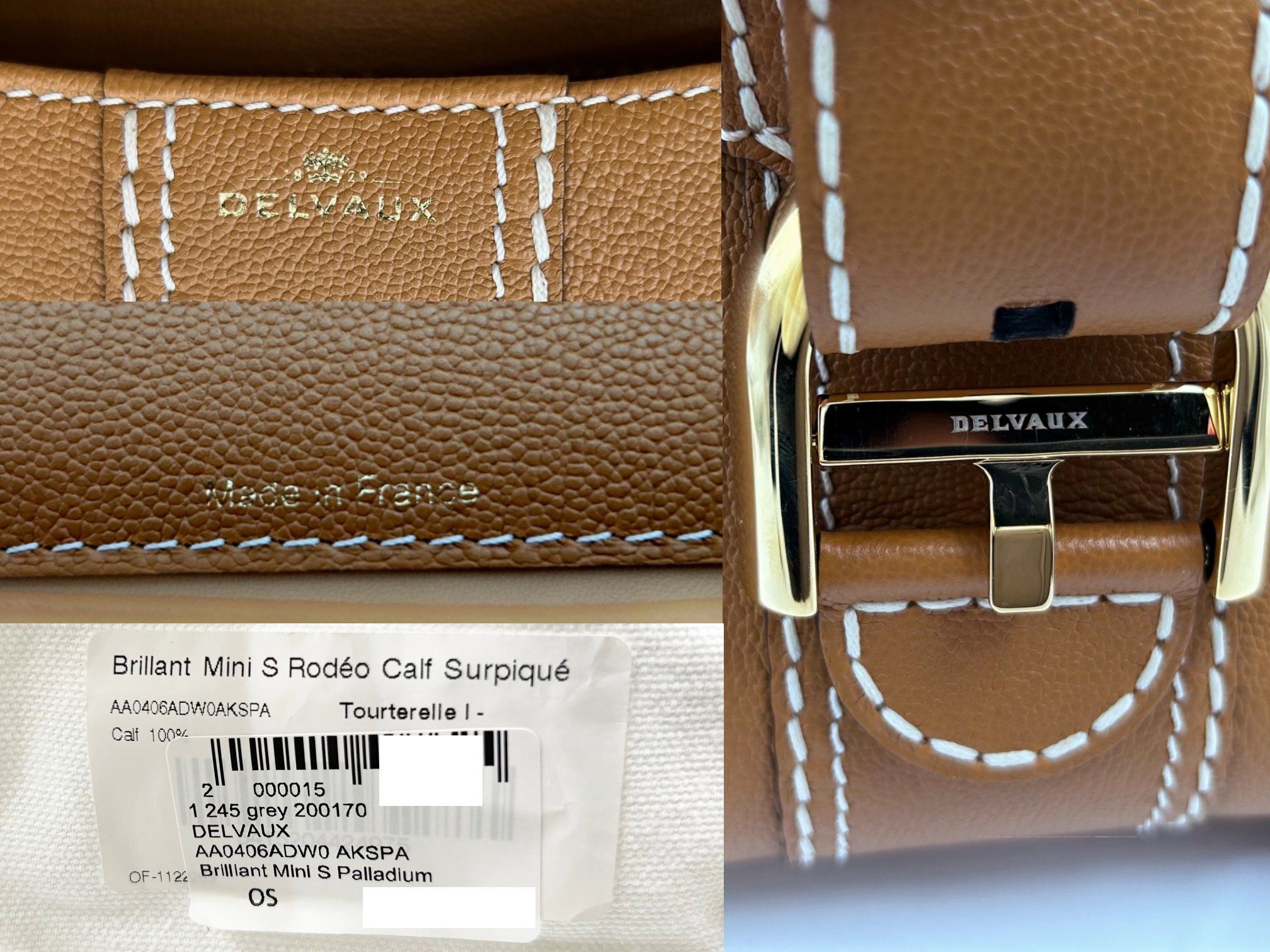 Delvaux Delvaux Brand New Brilliant Surpique Mini Crossbody Bag Size ONE SIZE - 6 Thumbnail