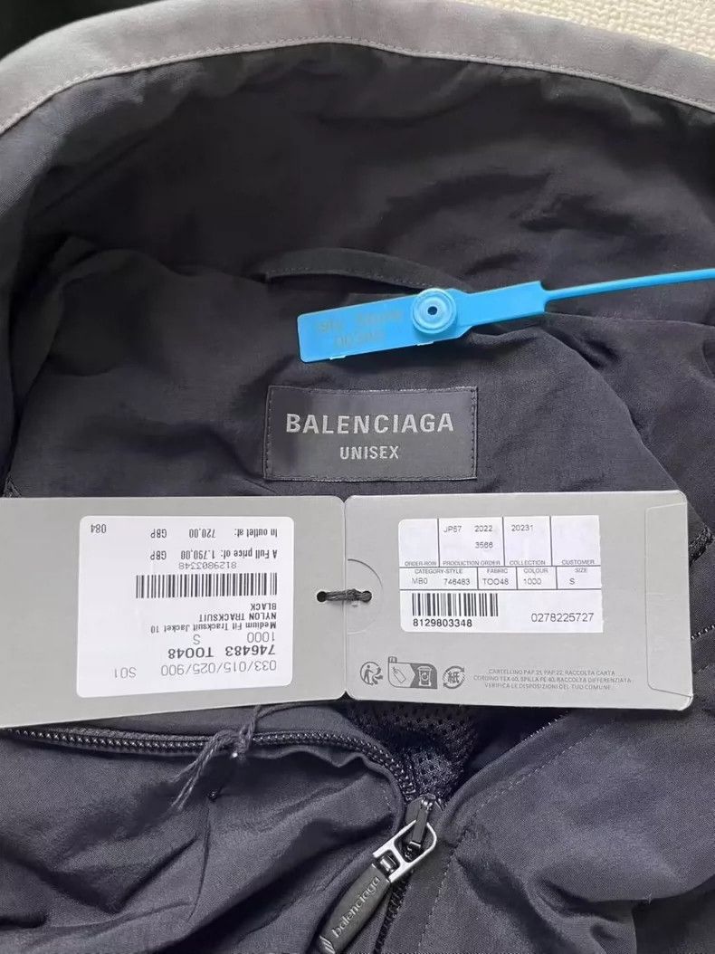 Balenciaga Balenciaga Loose collar zip-up jacket Size US S / EU 44-46 / 1 - 4 Thumbnail