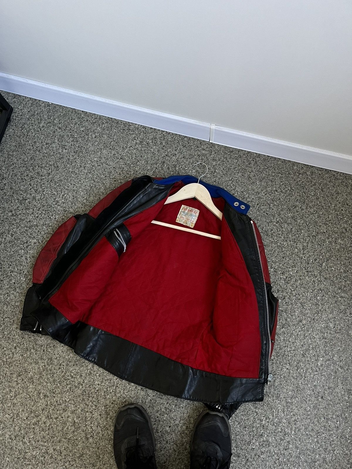 Lewis Leathers 70’s LEWIS LEATHERS AVIAKIT biker sz 34 jacket motorcycle Size US XXS / EU 40 - 5 Thumbnail