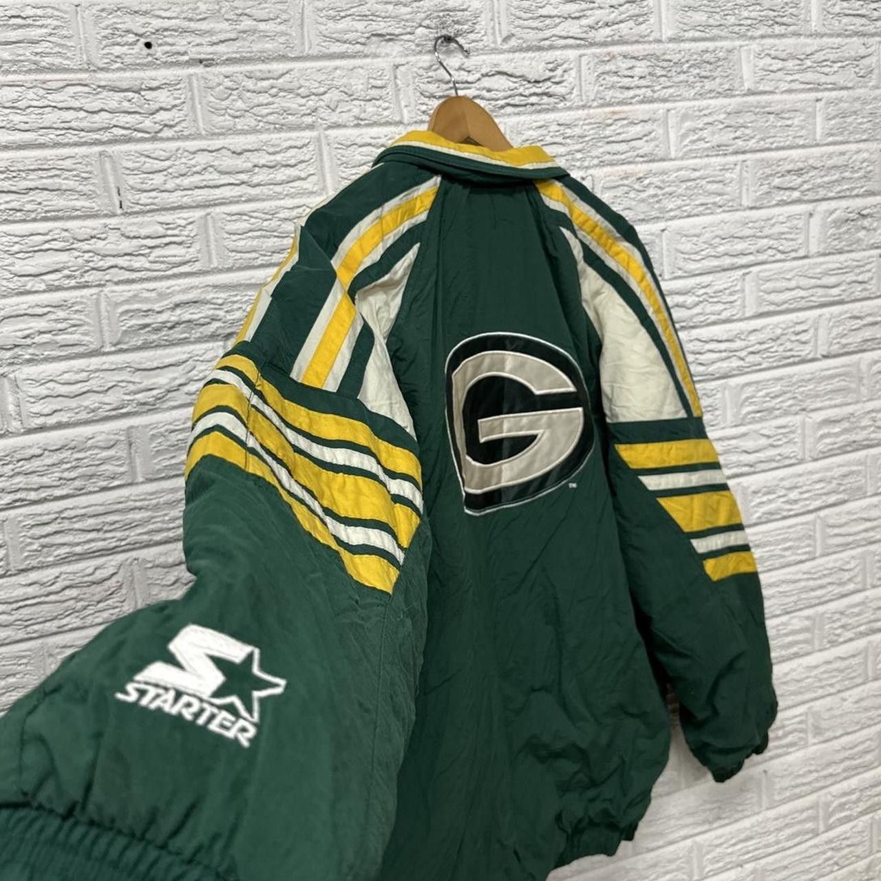 Starter × Vintage Vintage 90’s Green Bay Packers Starter Jacket Large Size US L / EU 52-54 / 3 - 6 Thumbnail