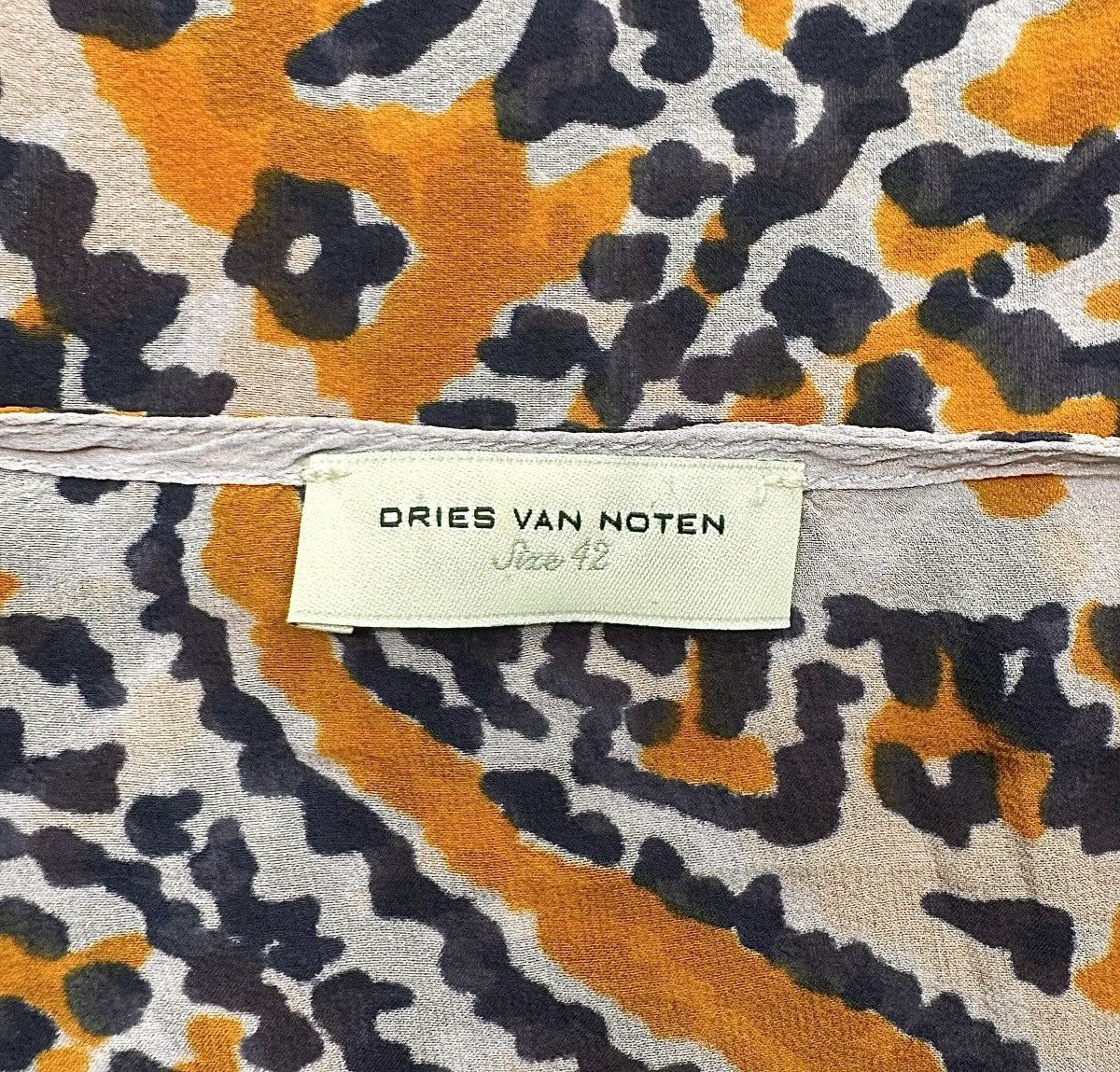 Dries Van Noten Dries Van Noten Silk Printed Blouse size 42 Size M / US 6-8 / IT 42-44 - 9 Thumbnail