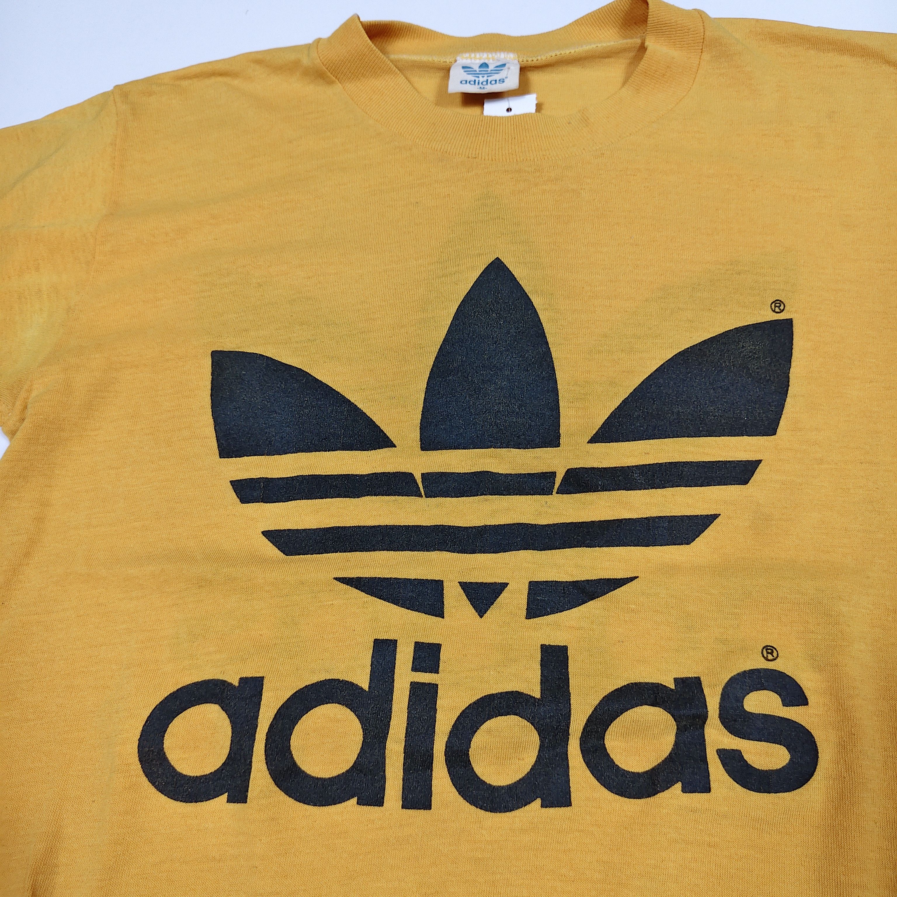 Adidas 80s-90s Vintage Adidas Trefoil Single Stitch #E Size US M / EU 48-50 / 2 - 3 Thumbnail