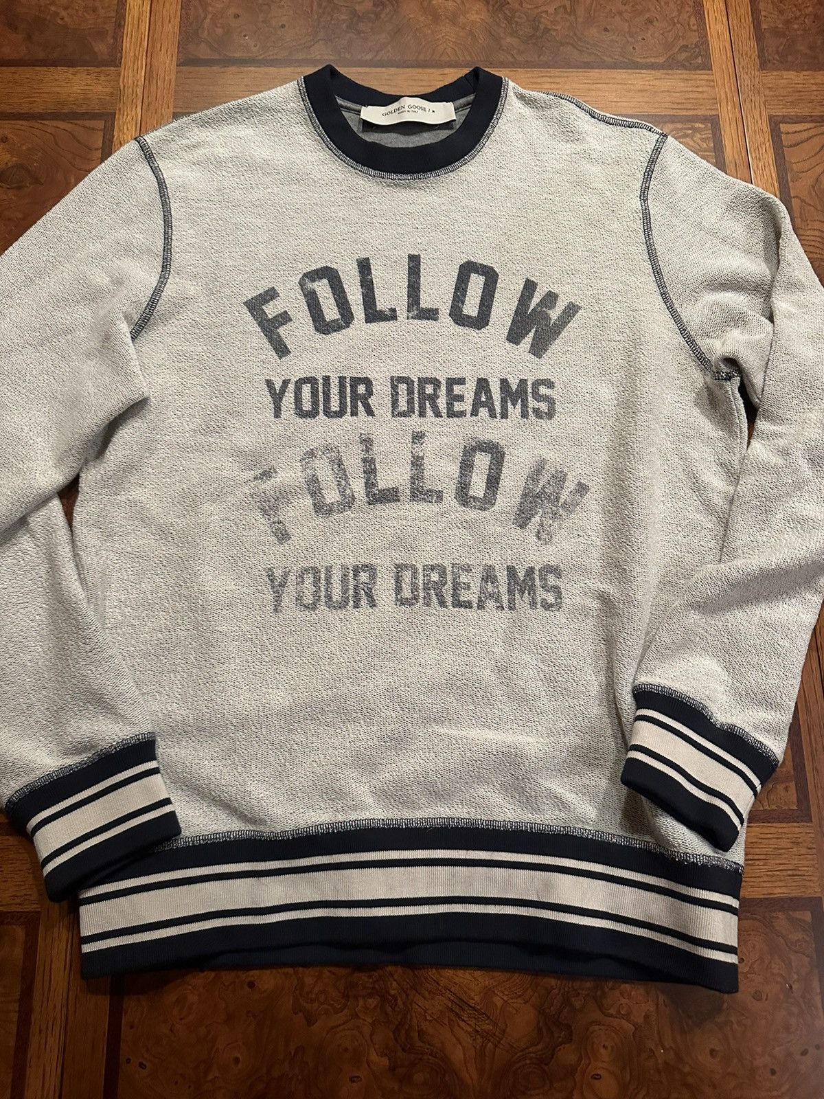 image of Golden Goose Dreams Sweater in Grey, Men's (Size Large)