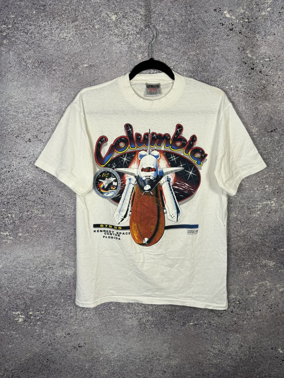 Vintage 90’s Vintage Official 1993 NASA Space Shuttle Columbia Tee Size US M / EU 48-50 / 2 - 1 Thumbnail