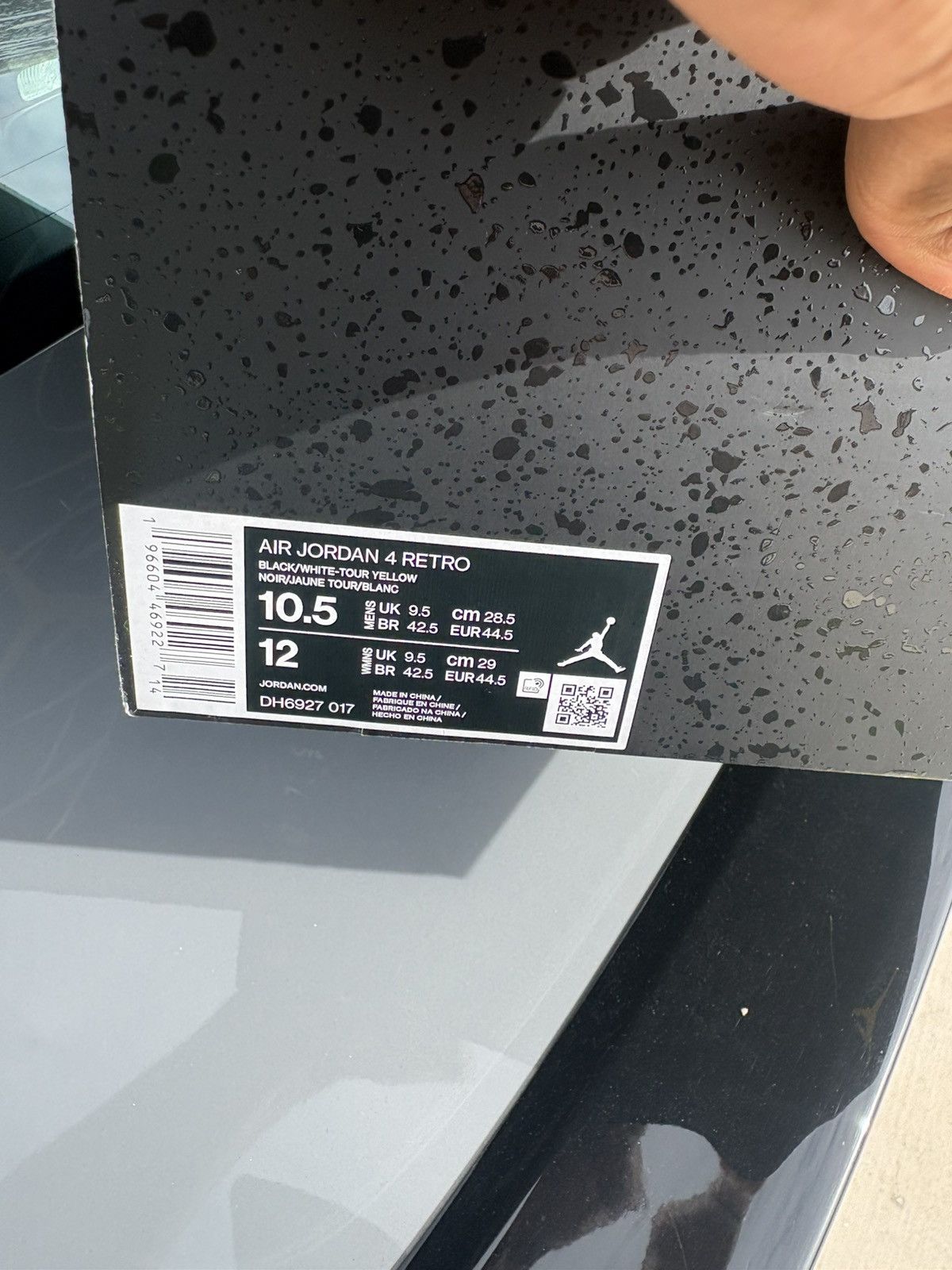 Jordan Brand Jordan 4 Retro Thunder (2023) Size US 10.5 / EU 43-44 - 3 Thumbnail