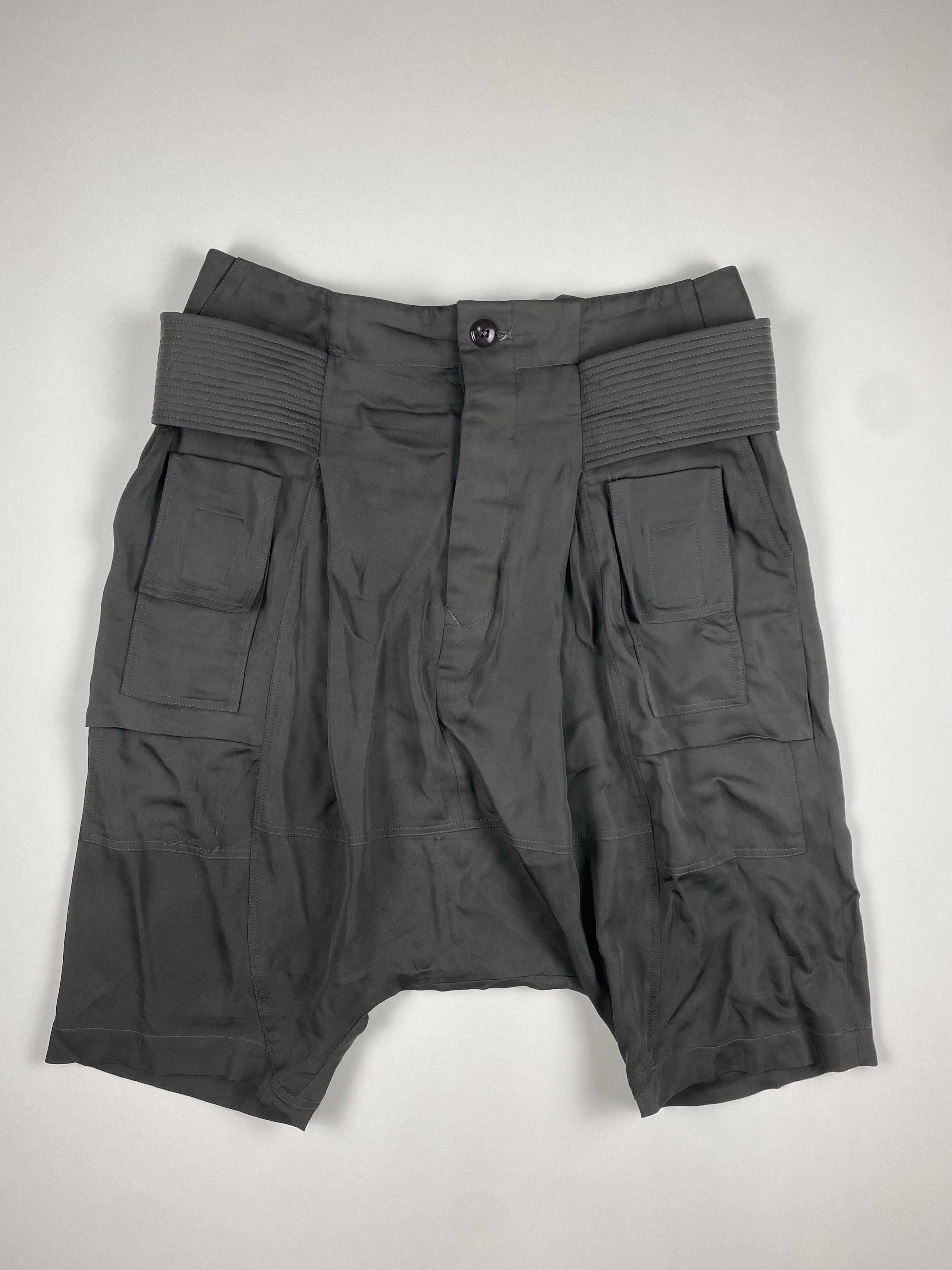 Rick Owens Rick Owens Easy Creatch Shorts Size 27" / US 4 / IT 40 - 1 Thumbnail
