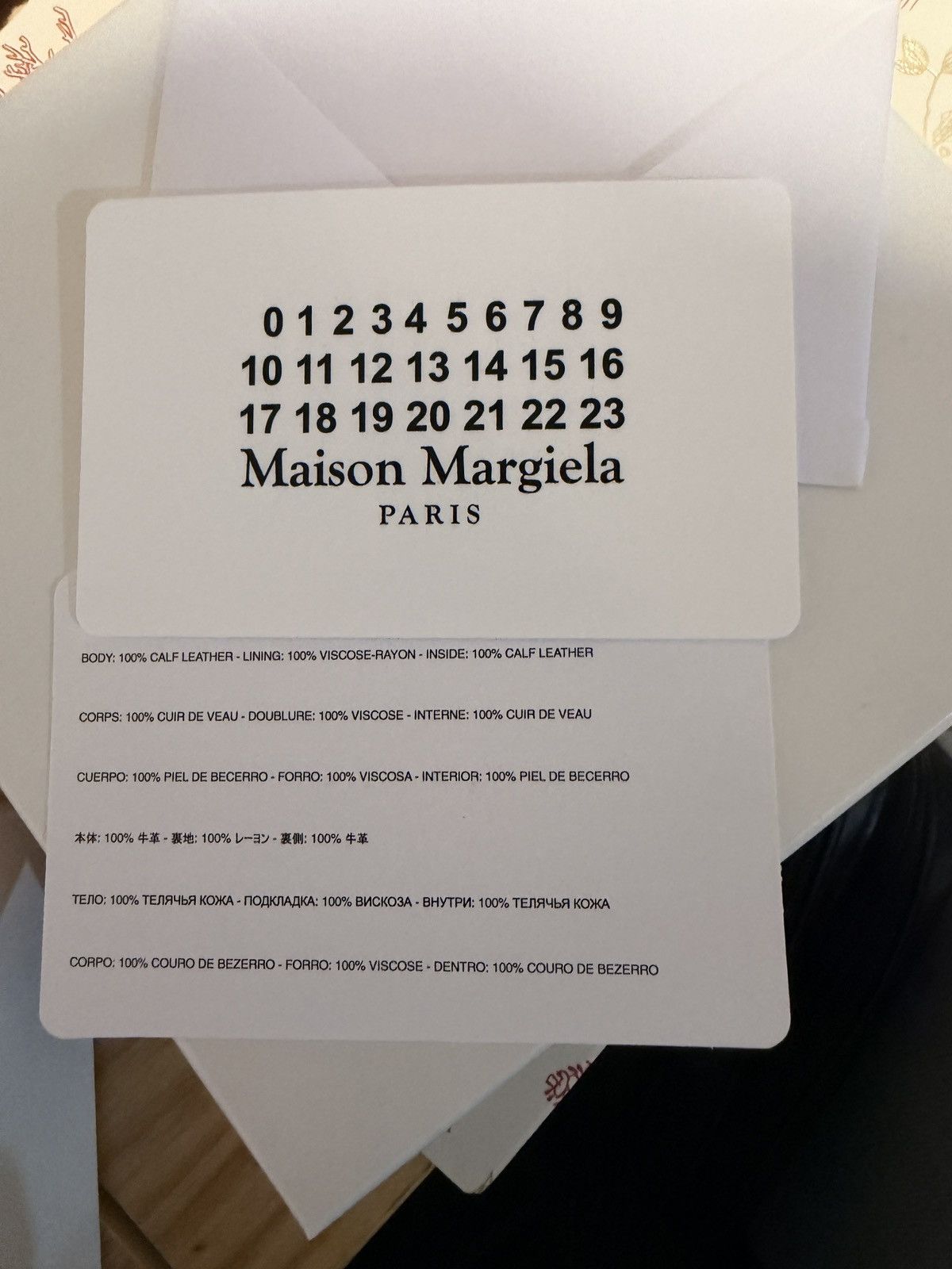 Maison Margiela Maison Margiela S56UI0140 P4985 T8013 Unisex Bifold Wallet Size ONE SIZE - 6 Thumbnail