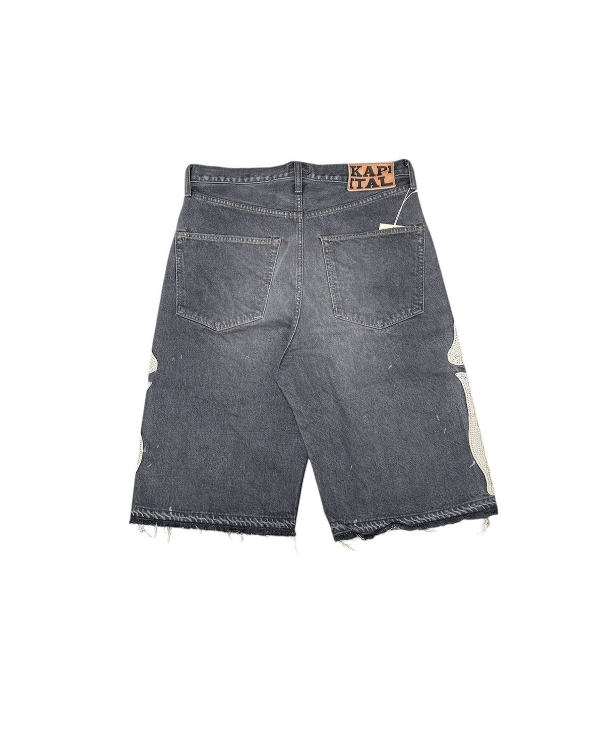 Kapital KAPITAL 14oz Bone short denim 34 Size US 34 / EU 50 - 2 Thumbnail