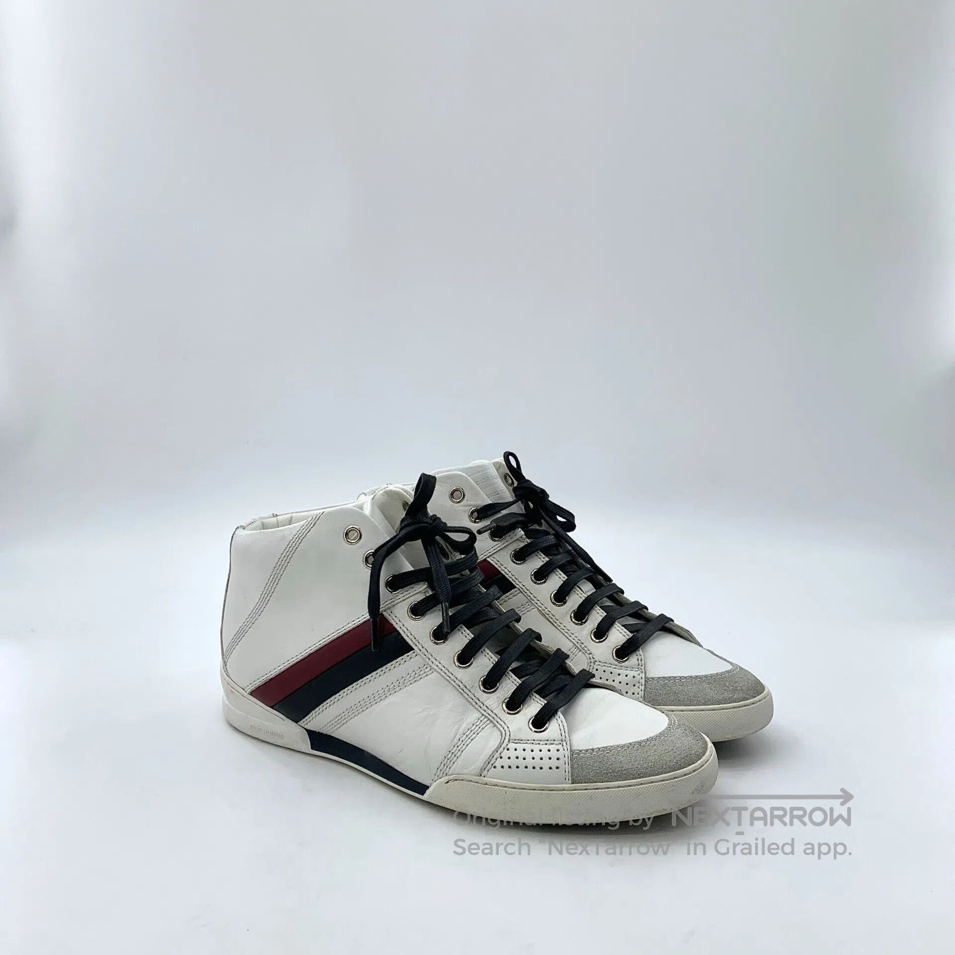 Dior Dior White laced casual flat mid-top board shoes| Size US 6 / EU 39 - 2 Thumbnail