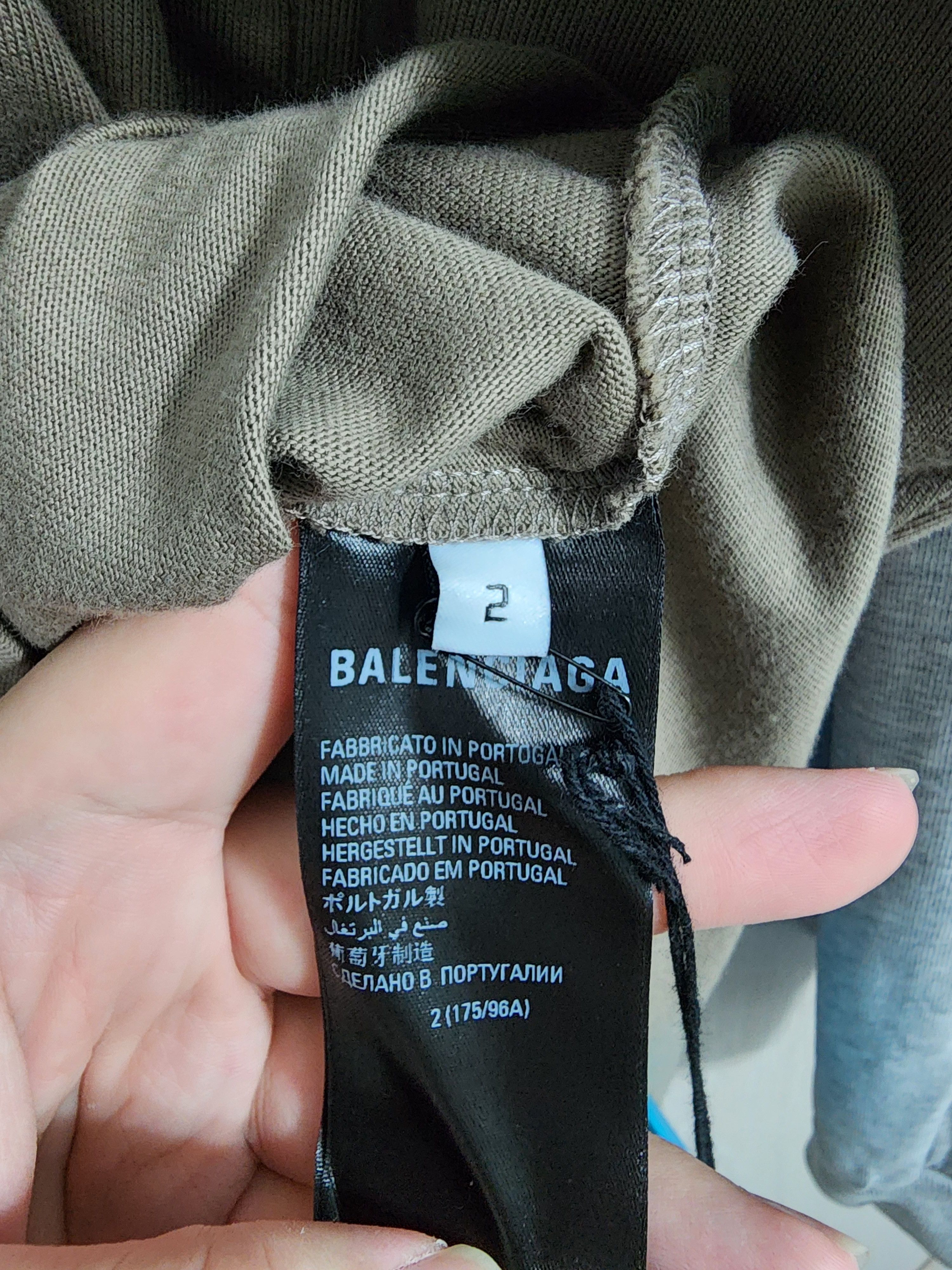 Balenciaga World Food Programme Double Sleeve T-Shirt Size US M / EU 48-50 / 2 - 9 Thumbnail