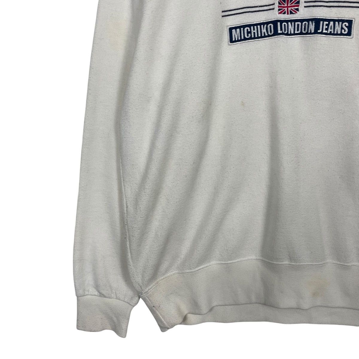 Michiko Koshino London Michiko London Jeans Big Logo Sweatshirt Size US M / EU 48-50 / 2 - 3 Thumbnail