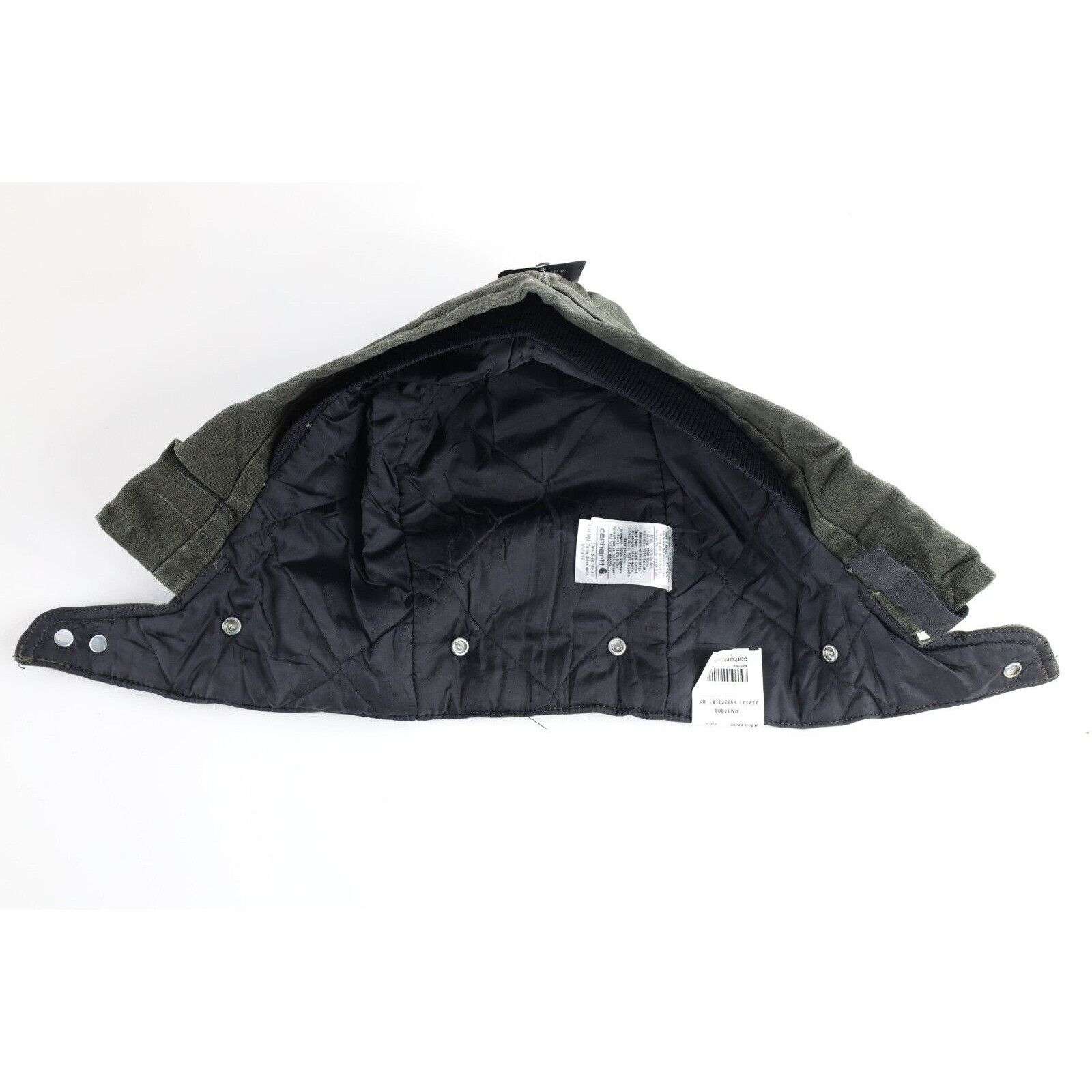 Carhartt New Carhartt Spell Out Quilted Replacement Jacket Hood Size ONE SIZE - 6 Thumbnail