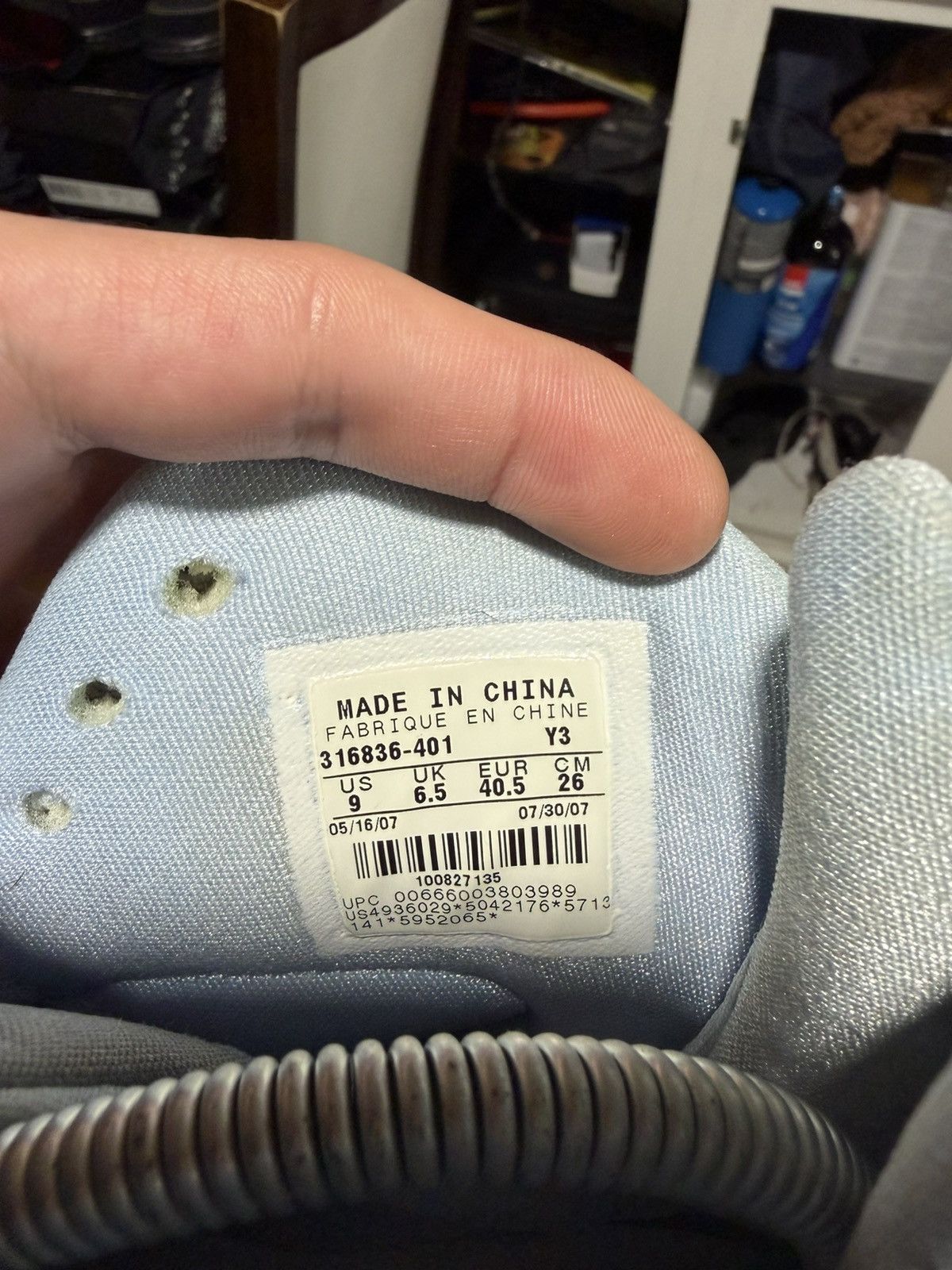Jordan Brand Jordan 8 icey blue Size US 7.5 / EU 40-41 - 7 Thumbnail