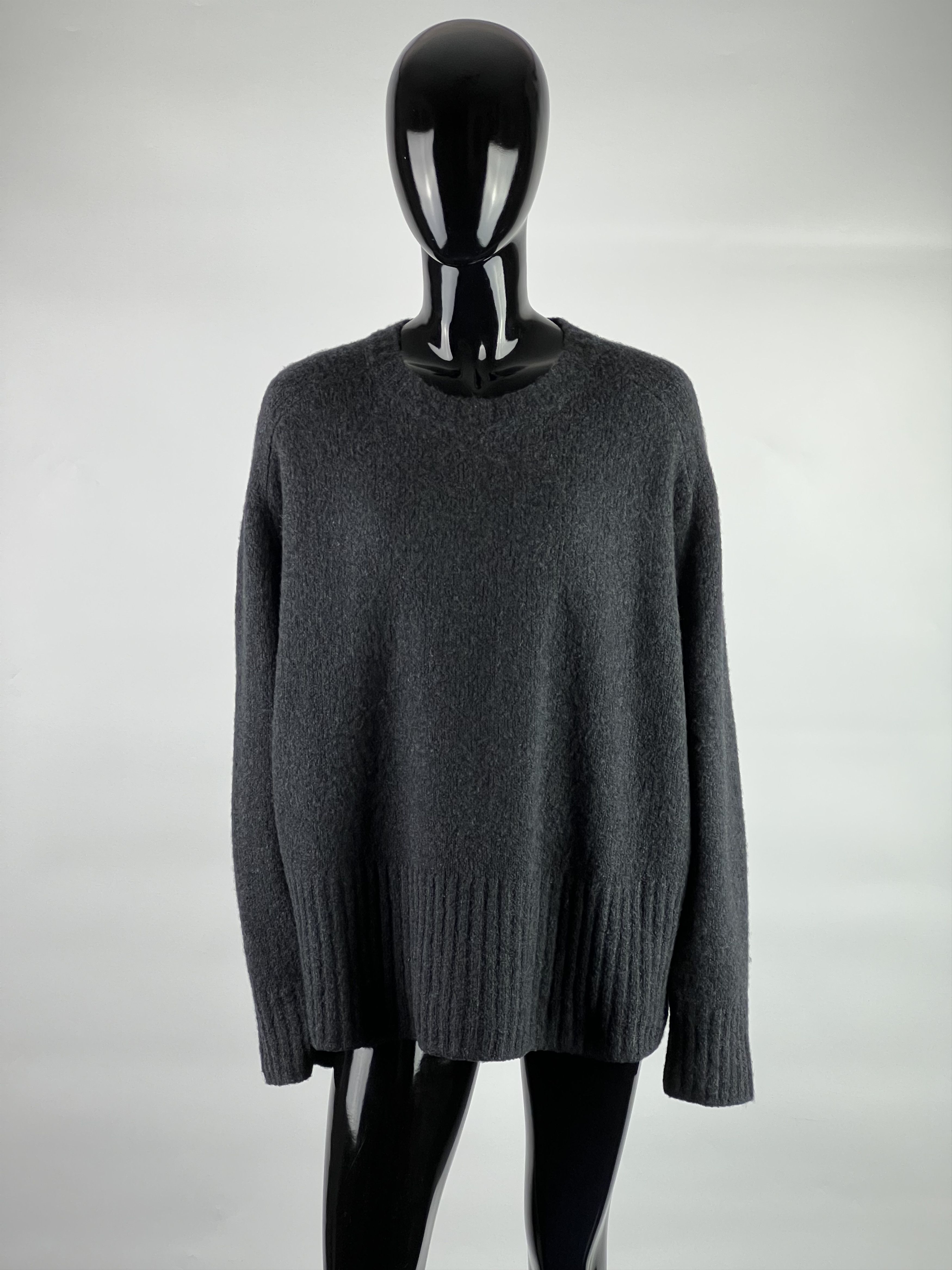 6397 6397 Women's Gray Cashmere Sweater Jumper Size M Oversized Size M / US 6-8 / IT 42-44 - 1 Thumbnail
