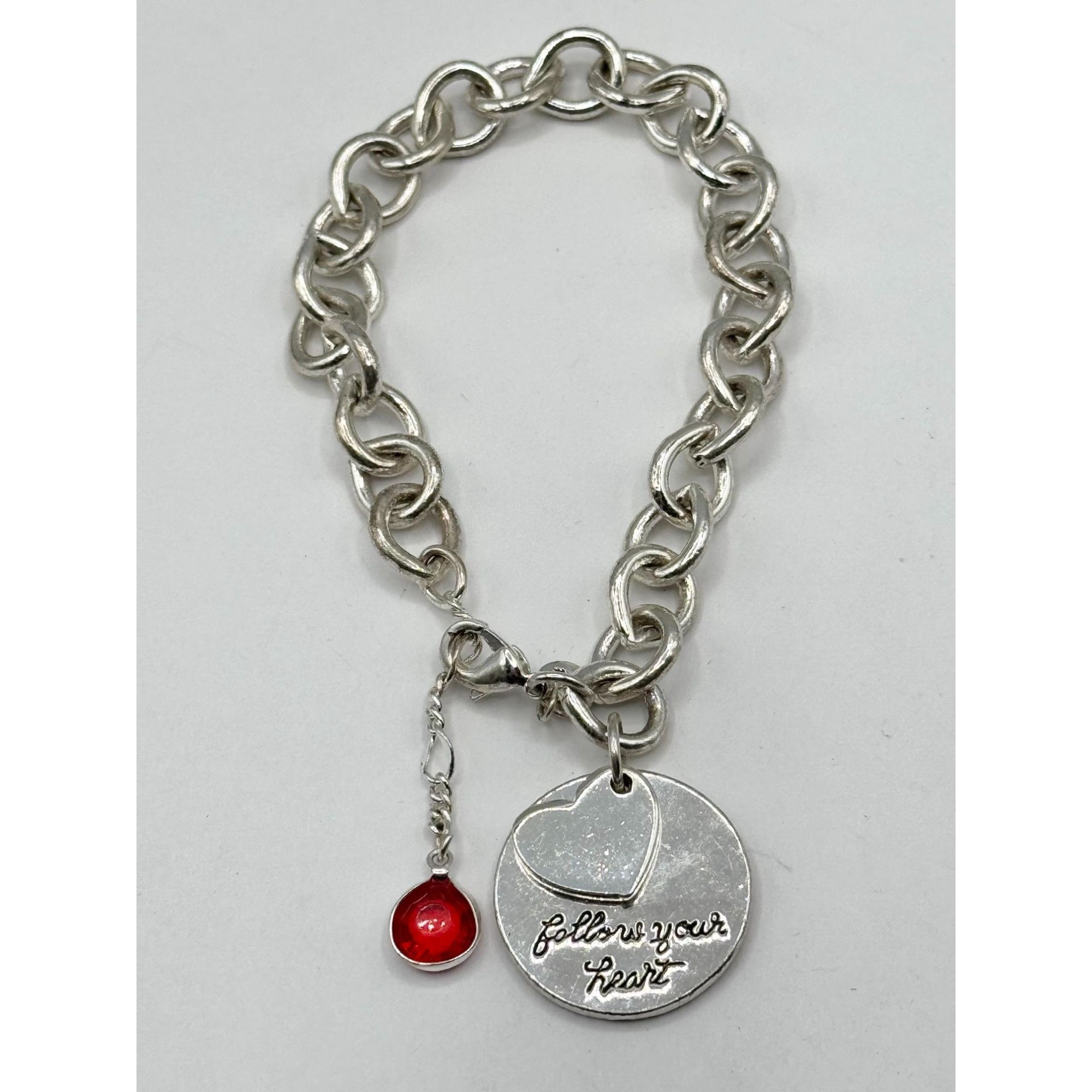 American Eagle Outfitters American eagle heart charm bracelet Size ONE SIZE - 2 Thumbnail