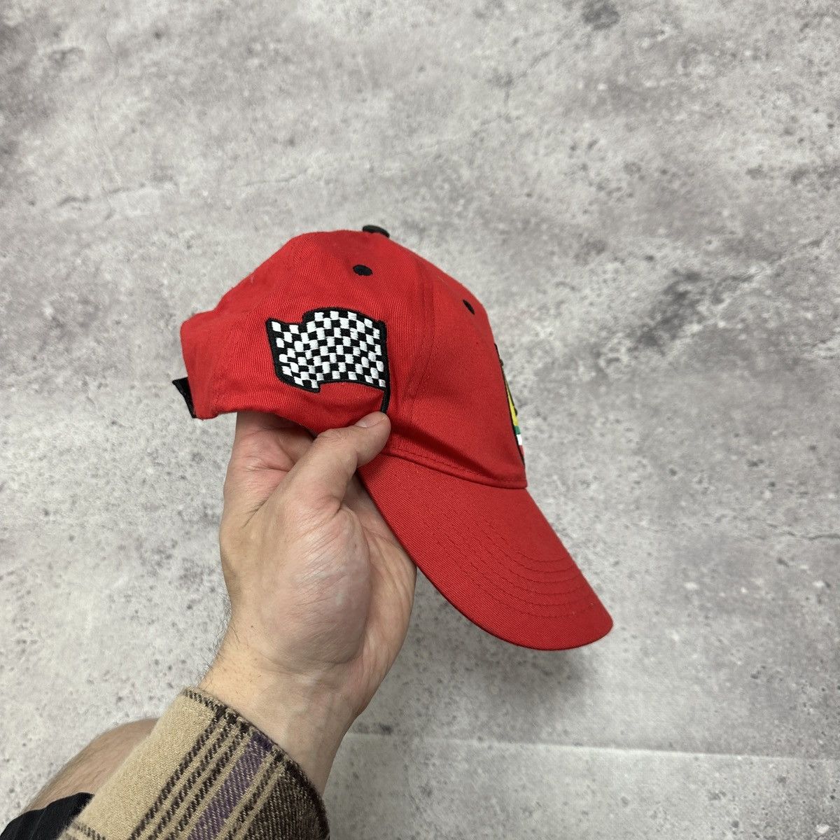 Ferrari Vintage 90s Formula 1 Ferrari cap Made in Italy racing y2k Size ONE SIZE - 4 Thumbnail