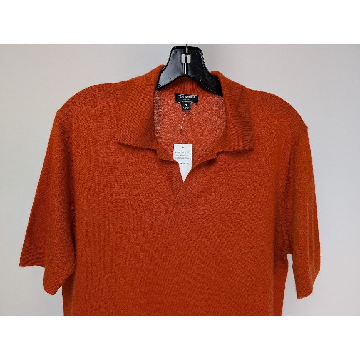Todd Snyder o1rshd1 CC20 Polo Shirt in Orange Size US S / EU 44-46 / 1 - 4 Thumbnail