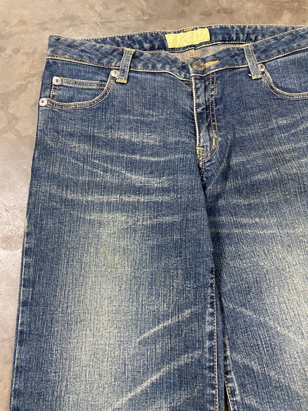 Hysteric Glamour × Japanese Brand × Tornado Mart Flare Jeans Japan Beating Heart Flared Jeans @253 Size US 29 - 5 Thumbnail