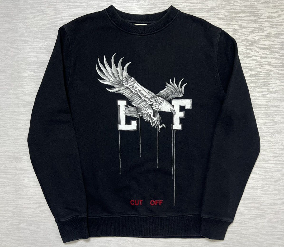 Off-White Off-White - Virgil Abloh - Othelo’s Eagle Crew Sweatshirt Size US S / EU 44-46 / 1 - 2 Thumbnail