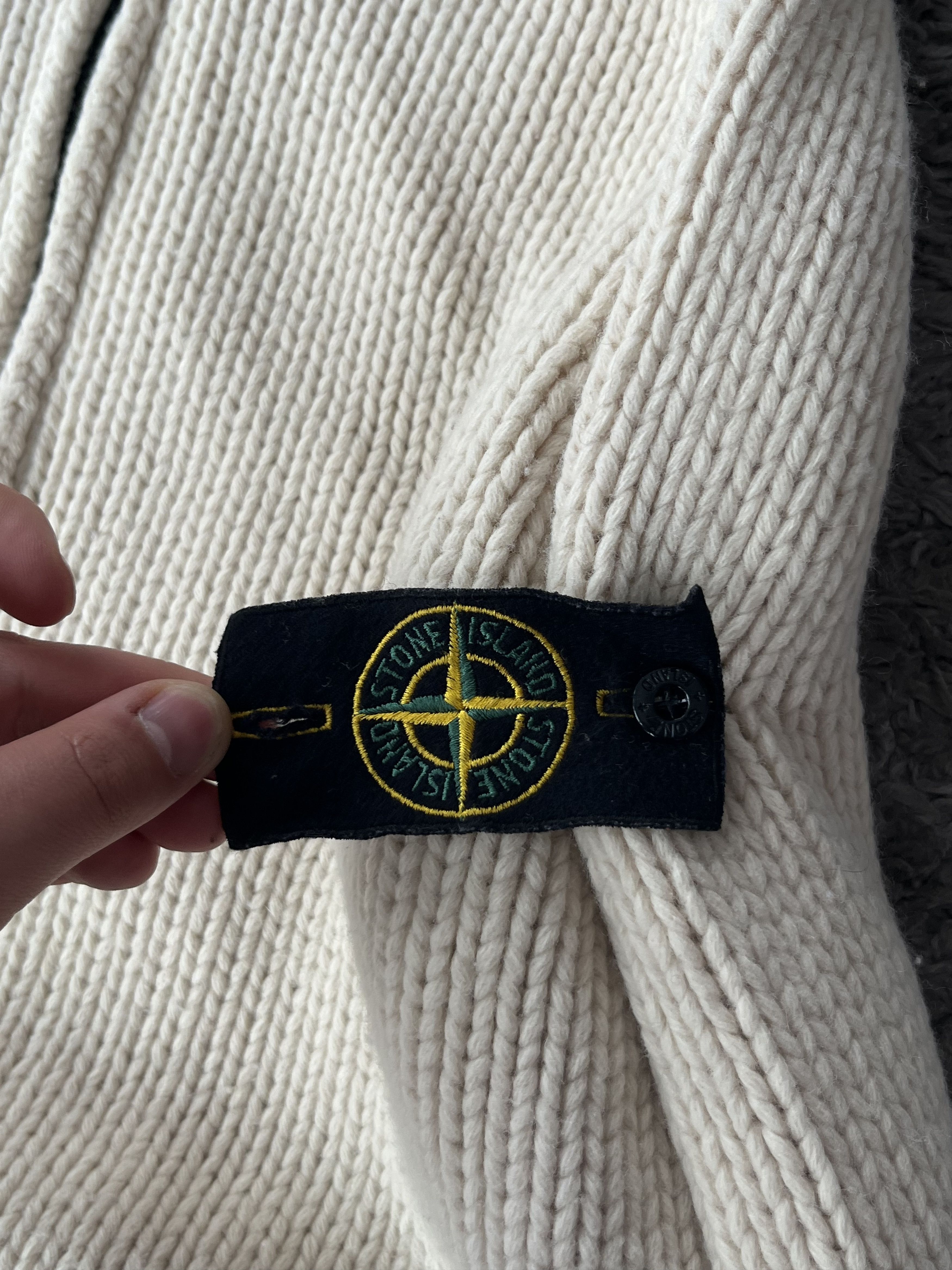 Stone Island STONE ISLAND Vintage Full Zip Knitwear MADE IN ITALY Size US M / EU 48-50 / 2 - 9 Thumbnail