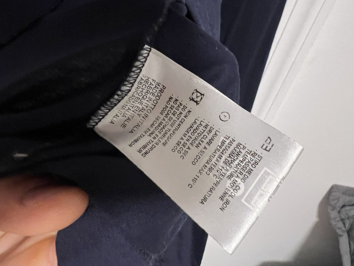 Versace Navy long sleeve shirt Size US M / EU 48-50 / 2 - 6 Thumbnail