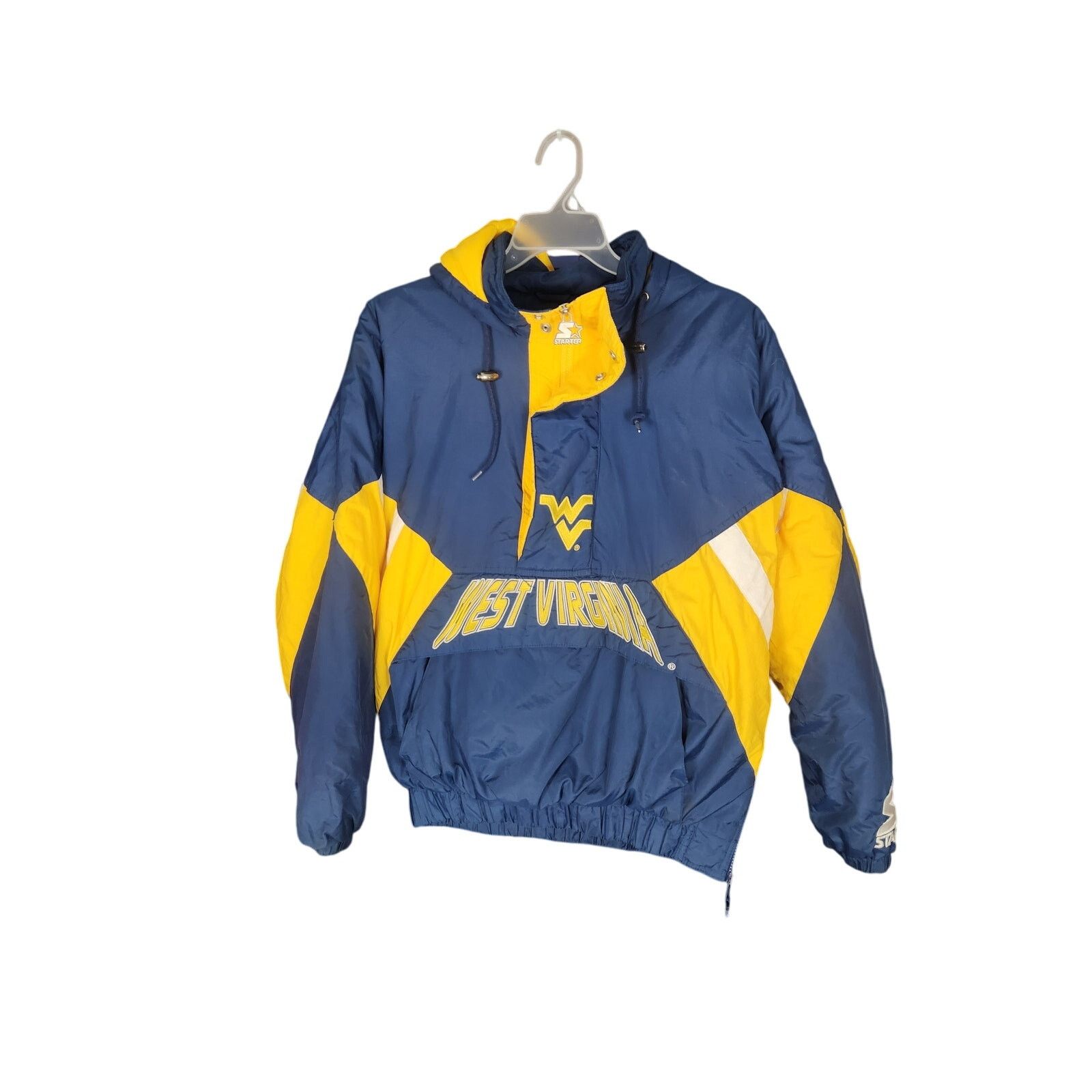 Starter Vintage Starter Proline West Virginia Pullover men's large Size US L / EU 52-54 / 3 - 1 Thumbnail