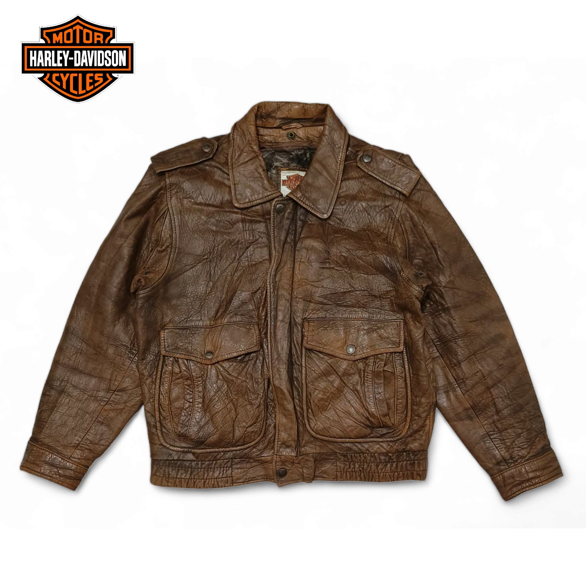 革*ー様 90s Harley-Davidson A-2 leather jkt 90s Harley-Davidson A-2 leather jkt