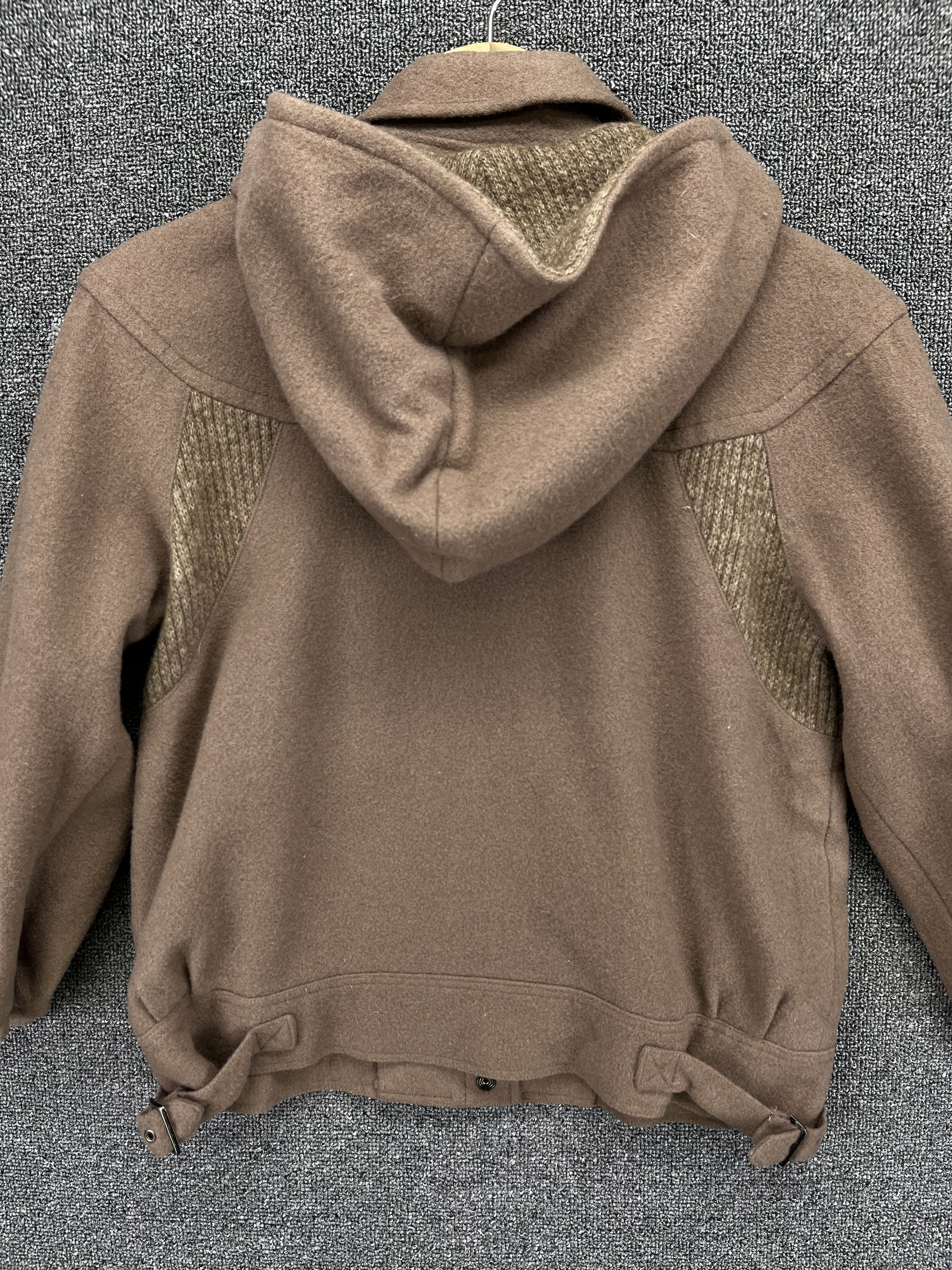 Vintage Givenchy Enfants Hooded Wool Jacket