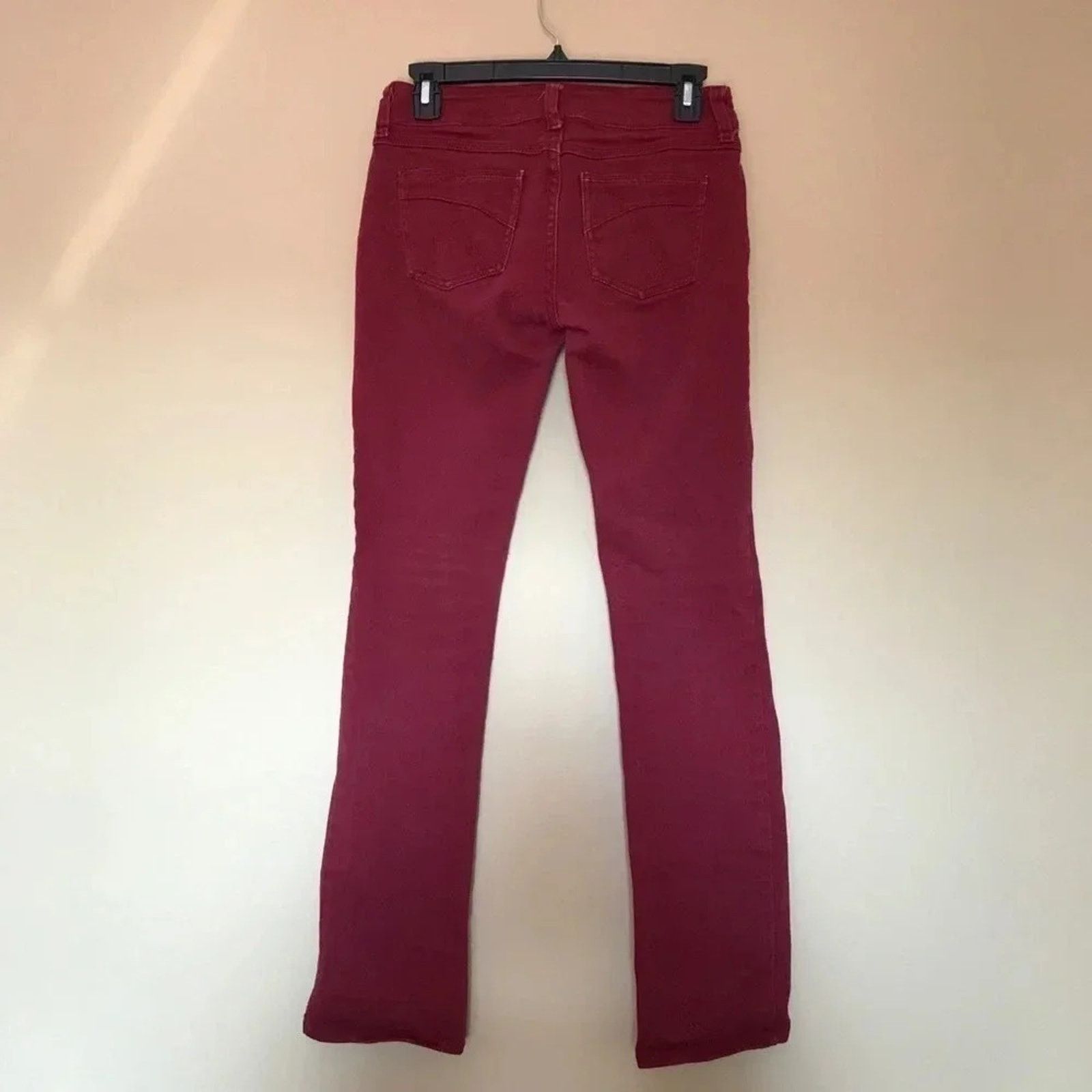 Other Delia’s Jeans Red Skinny Junior Size 3 Size 27" / US 4 / IT 40 - 6 Thumbnail