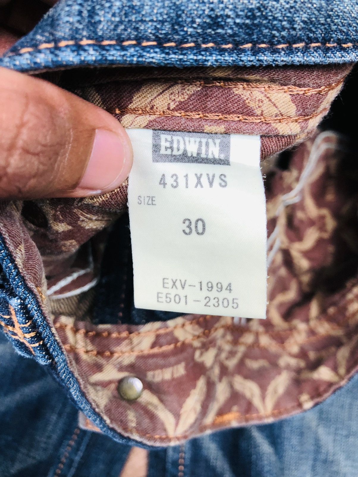 Edwin Vintage Edwin Flared Bootcut Jeans (37) Size US 30 / EU 46 - 11 Thumbnail