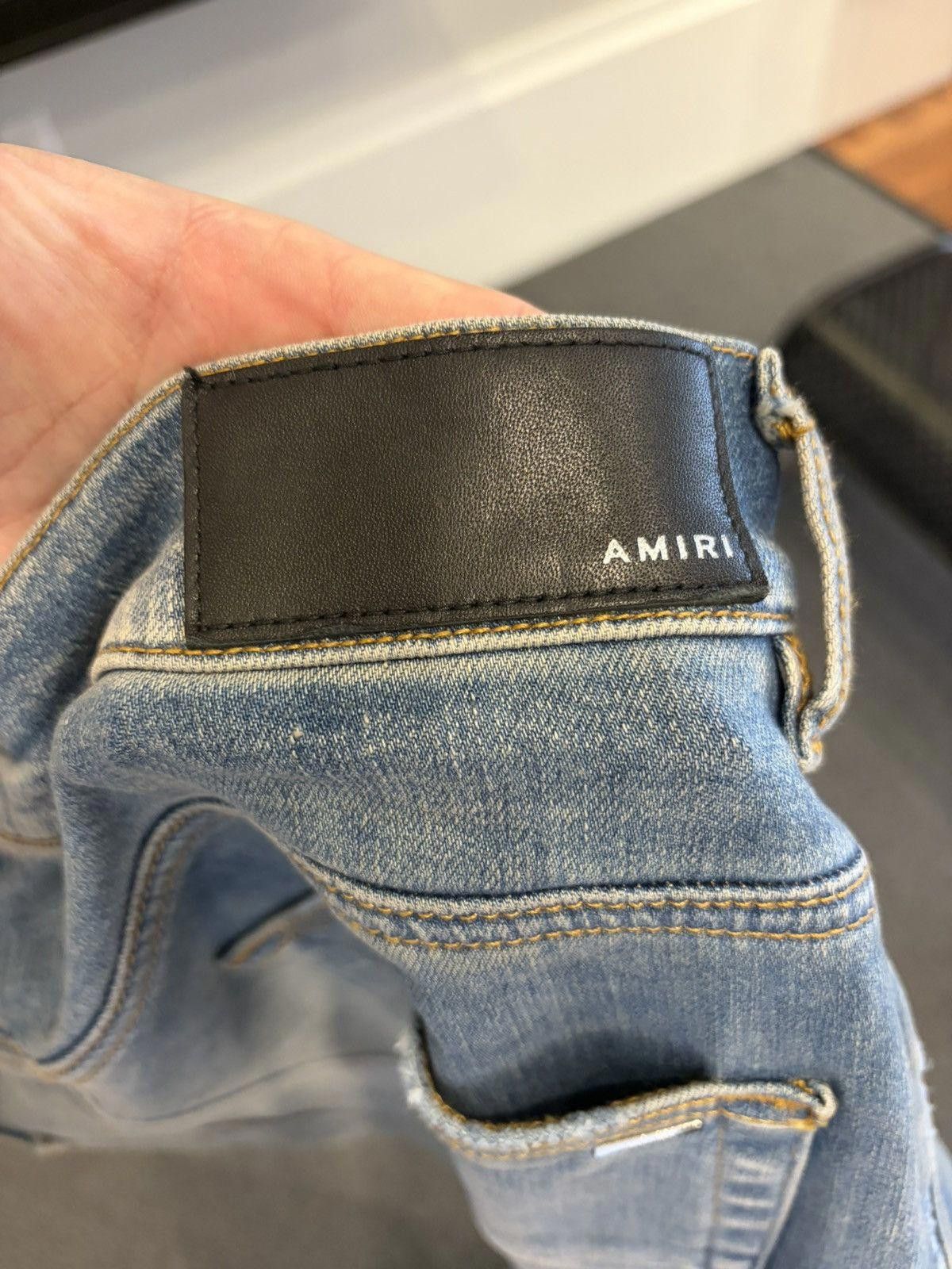 Amiri Amiri MX1 red patch jeans Size US 36 / EU 52 - 5 Thumbnail