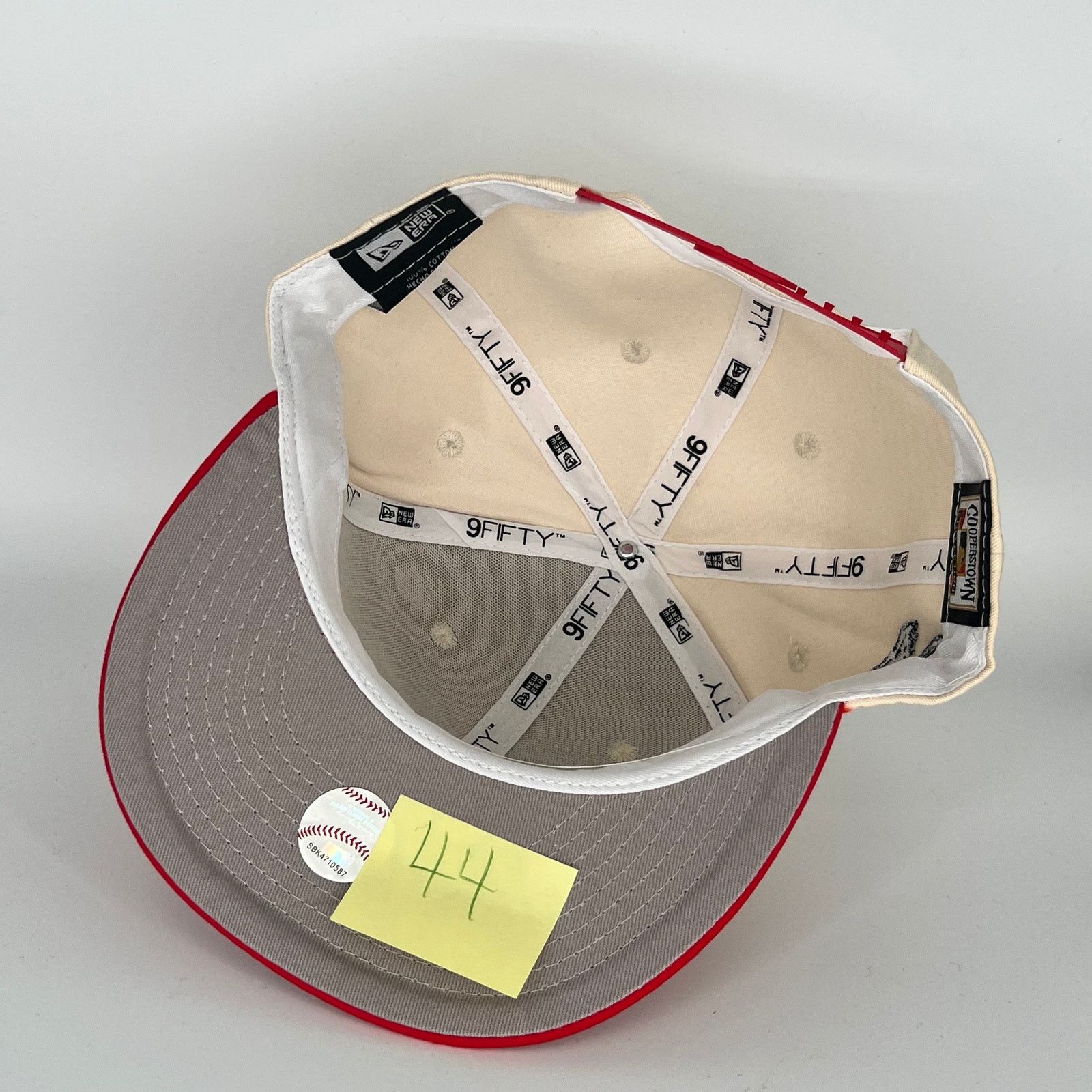 New Era White Red Toronto A.L Side Patch New Era MLB 9Fifty Snapback Size ONE SIZE - 4 Thumbnail