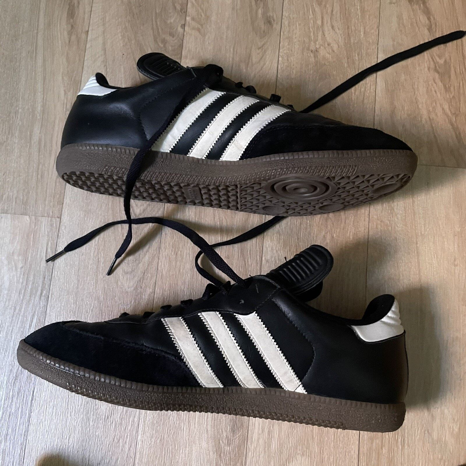 Adidas vintage Adidas Samba Shoes Training leather Sneakers Men Size US 12 / EU 45 - 5 Thumbnail