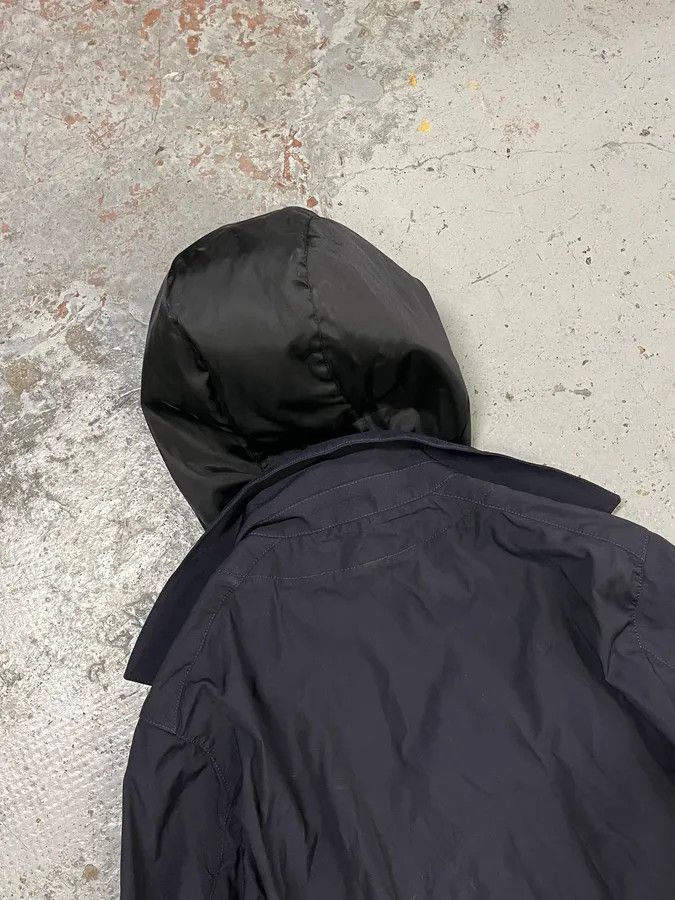 Prada AW2009 Prada Navy Nylon Hooded Jacket Linea Rossa Size US M / EU 48-50 / 2 - 7 Thumbnail