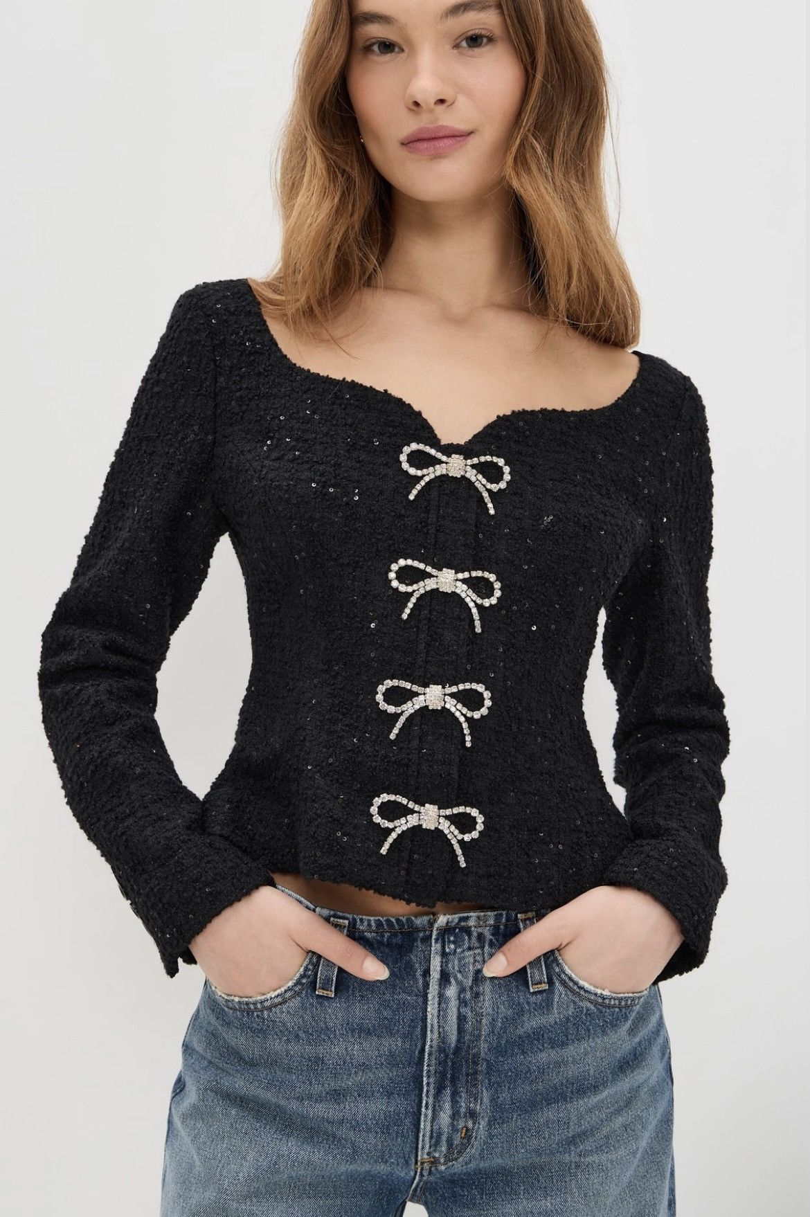 Hill House Hill House Home The Bec Wool Blend Jacket size L Size L / US 10 / IT 46 - 1 Thumbnail