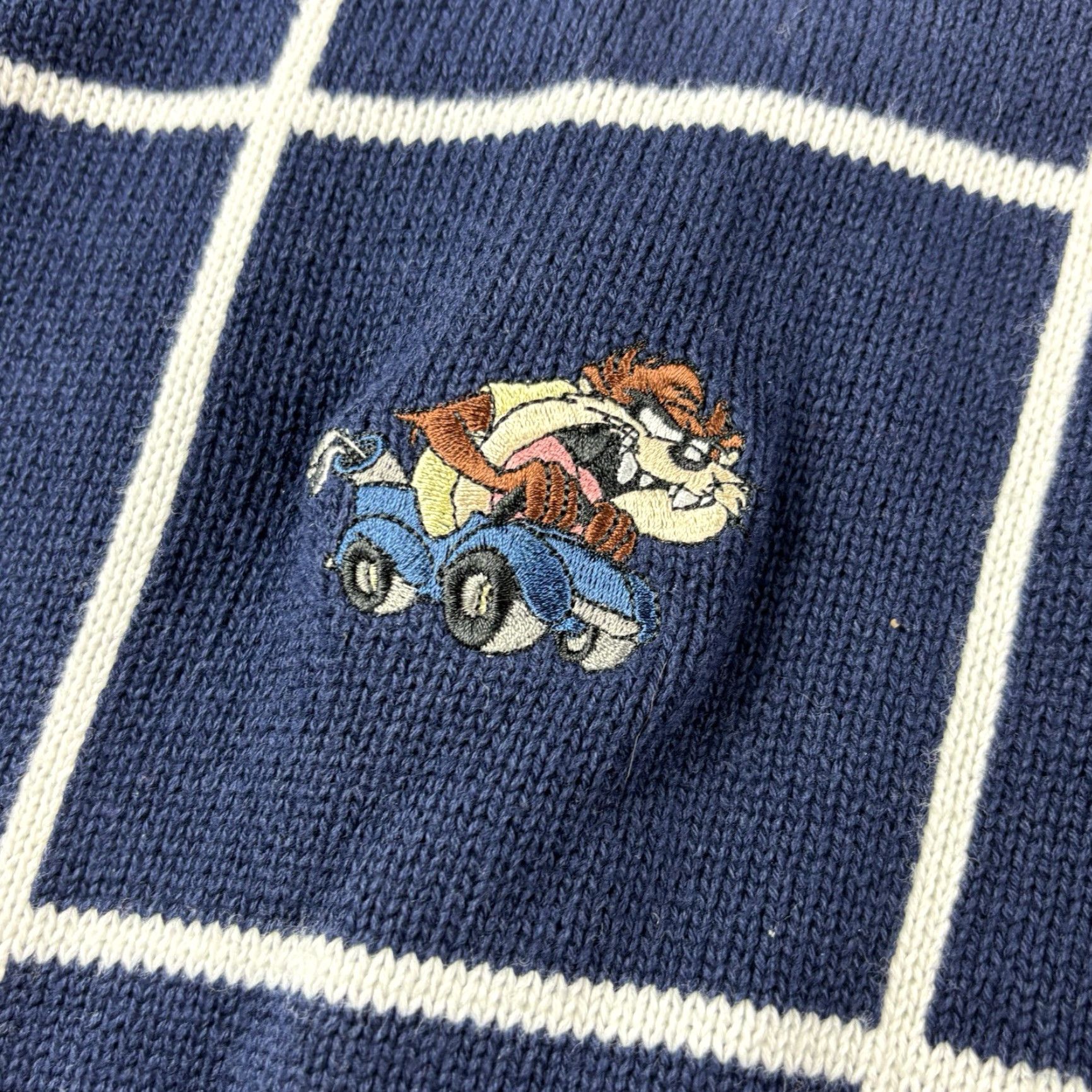 Vintage VINTAGE Warner Bros. Studio Store Tasmanian Devil Golf Pullover Crew Neck Sweater Size US XXL / EU 58 / 5 - 5 Thumbnail