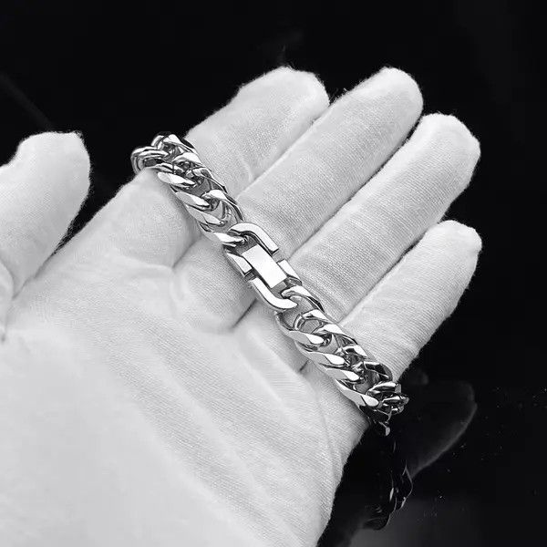 Jewelry Syoko x Kin 21 cm Cuban Style Heavyweight Bracelet Size ONE SIZE - 4 Thumbnail