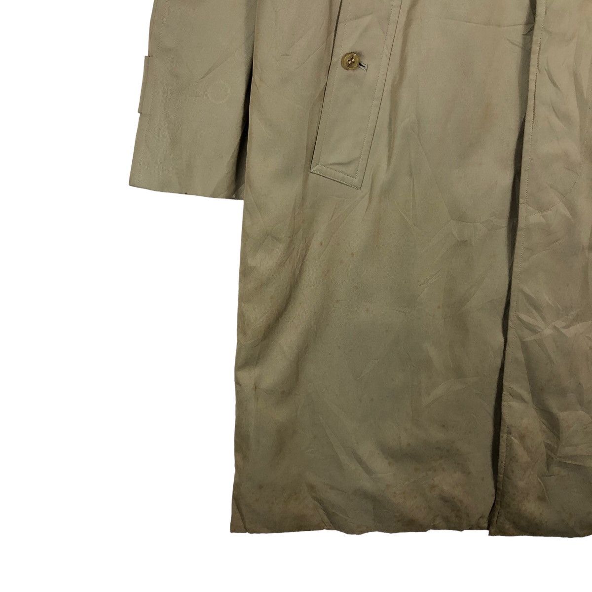 Burberry 🔥90’s VINTAGE TRENCH COAT BURBERRY NOVA CHECK LINING Size US M / EU 48-50 / 2 - 4 Thumbnail