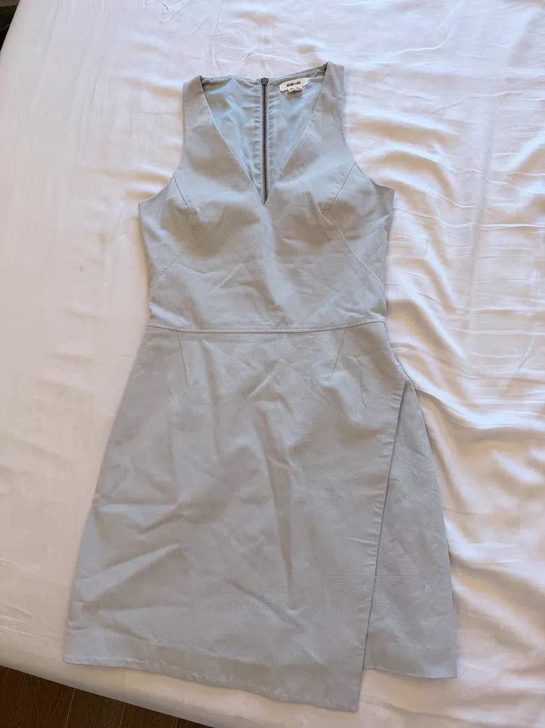Helmut Lang Helmut Lang Grey Sleeveless Dress Size M / US 6-8 / IT 42-44 - 1 Thumbnail