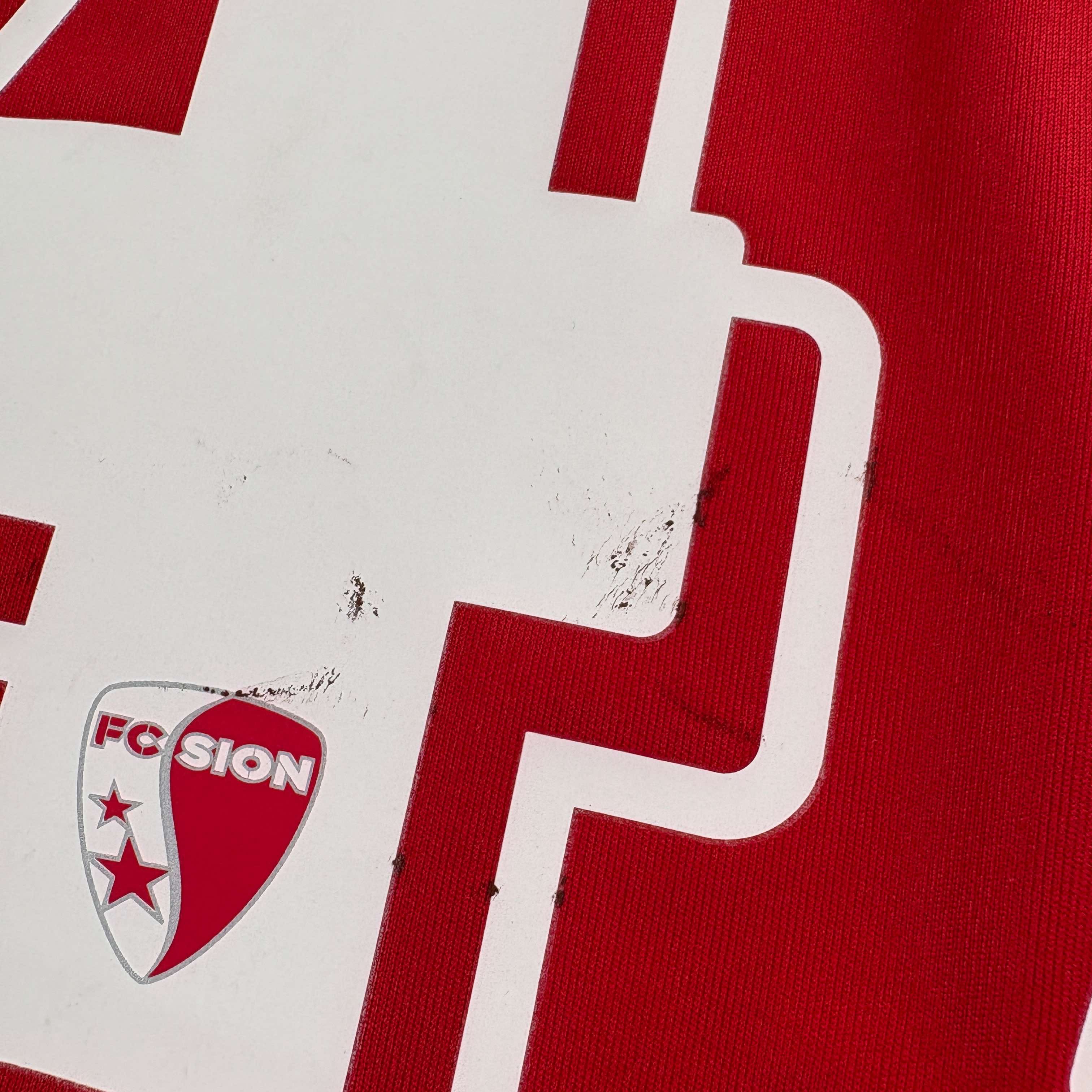 Macron Sion 2018-19 Macron away #45 football jersey shirt size XL Size US XL / EU 56 / 4 - 11 Thumbnail
