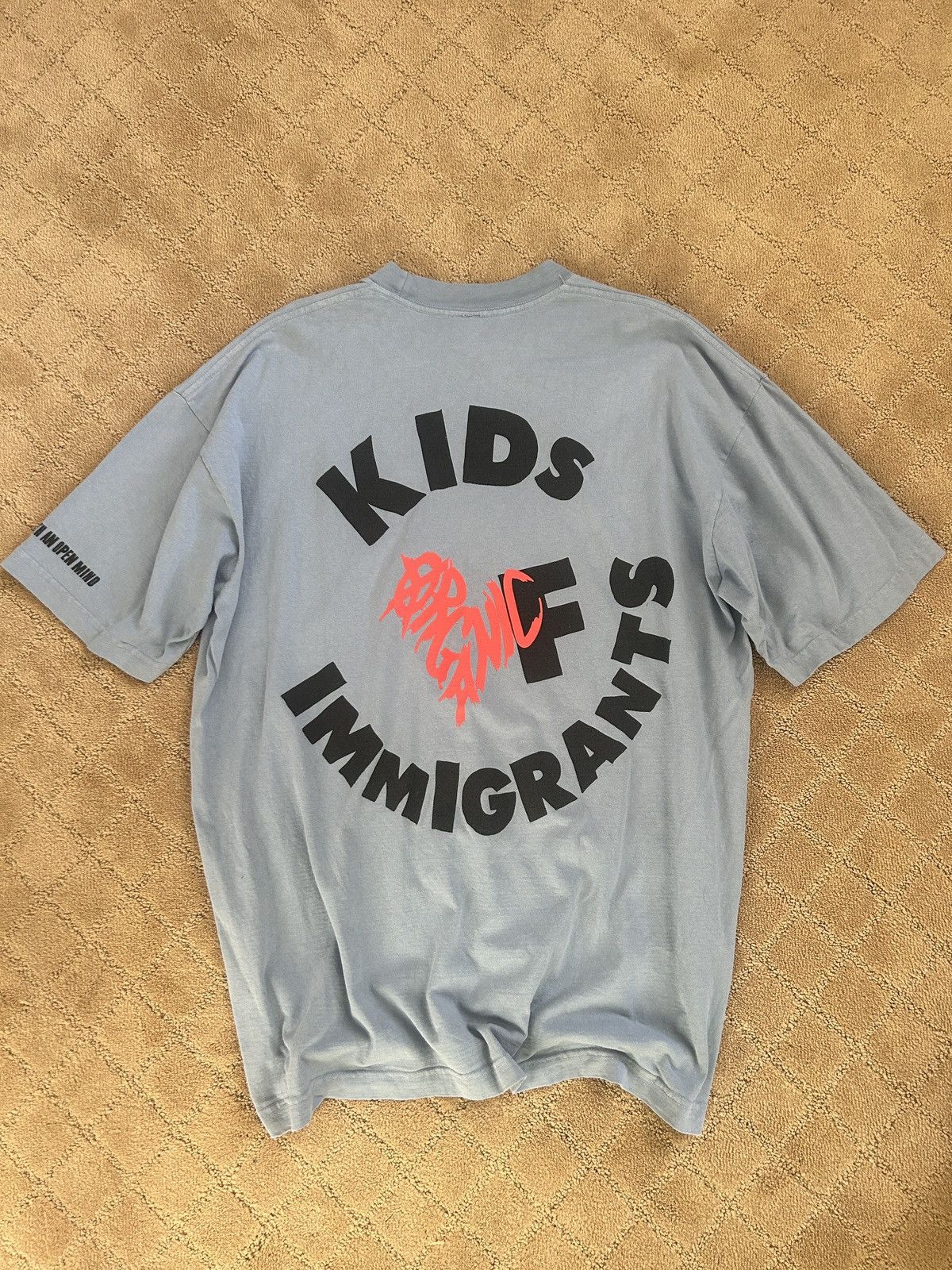 Kings Of Indigo Kids Of Immigrants Organic Love Tee Size US M / EU 48-50 / 2 - 1 Thumbnail