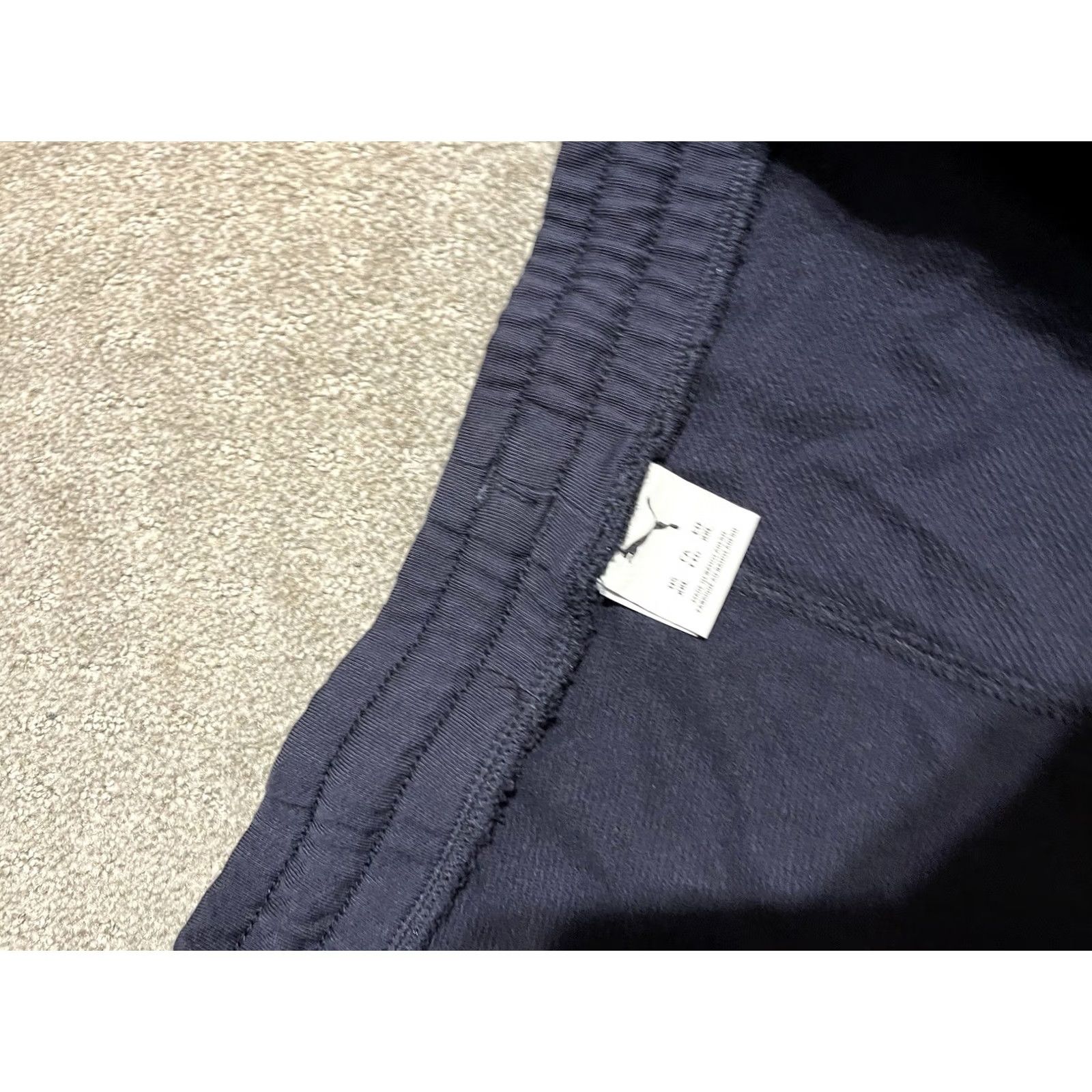 Puma Puma Shorts Men’s 2XL Athletic Elastic Waist Drawstring Navy Blue Adult Regular Athletic Shorts Mens Blue 2XL Drawstring Size US 39 - 4 Thumbnail