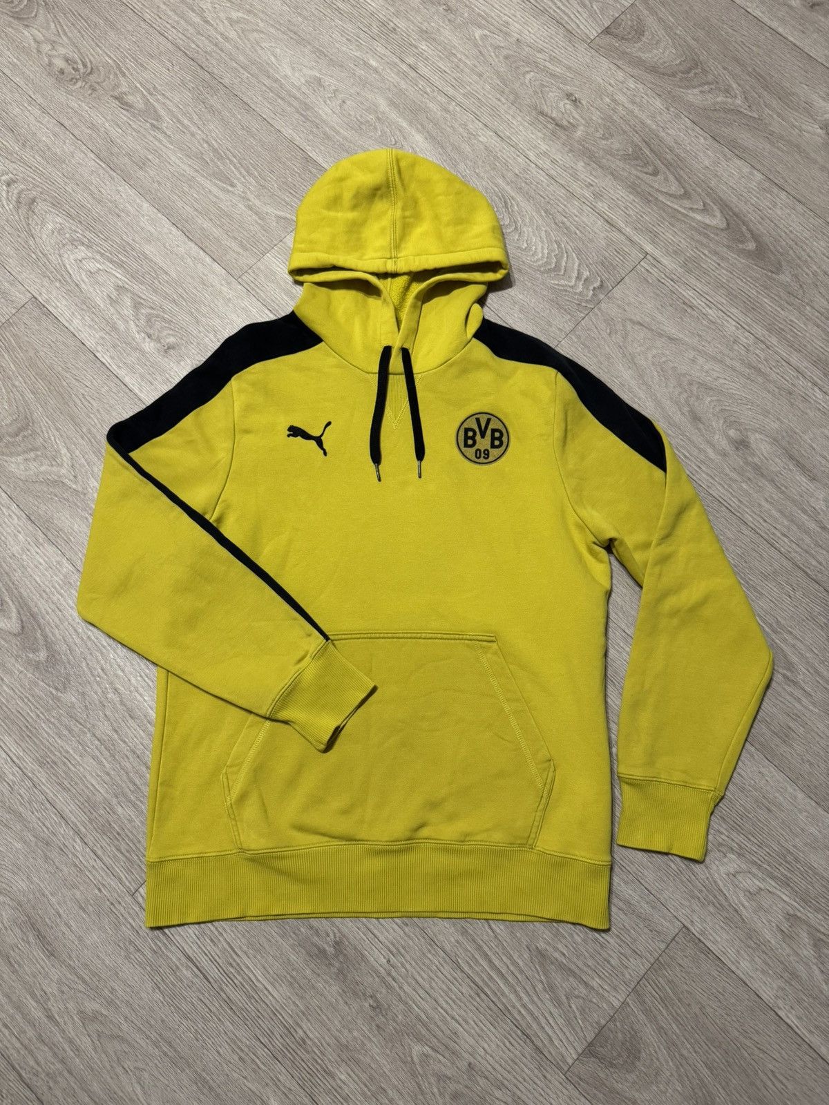 Puma 🔷Vintage Puma Borussia Dortmund Hoodie🔷 Size US M / EU 48-50 / 2 - 1 Thumbnail