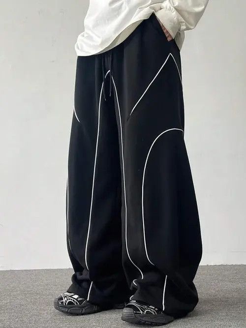 Japanese Brand Casual wide leg Sweatpants Streetwear Baggy Size US 34 / EU 50 - 1 Thumbnail